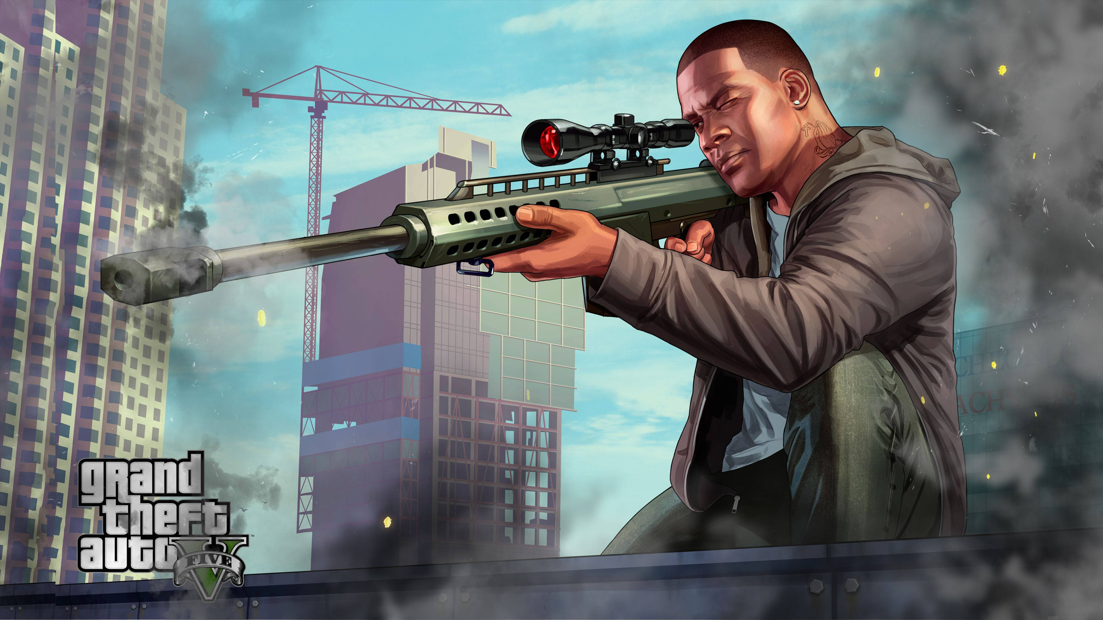 1080p GTA 5 富兰克林·克林顿 壁纸