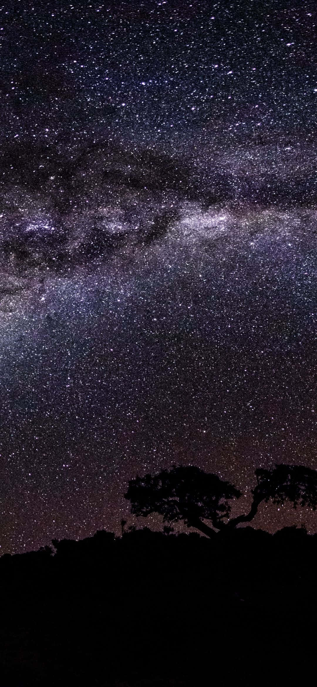 1080x2340 4K 银河夜空 壁纸