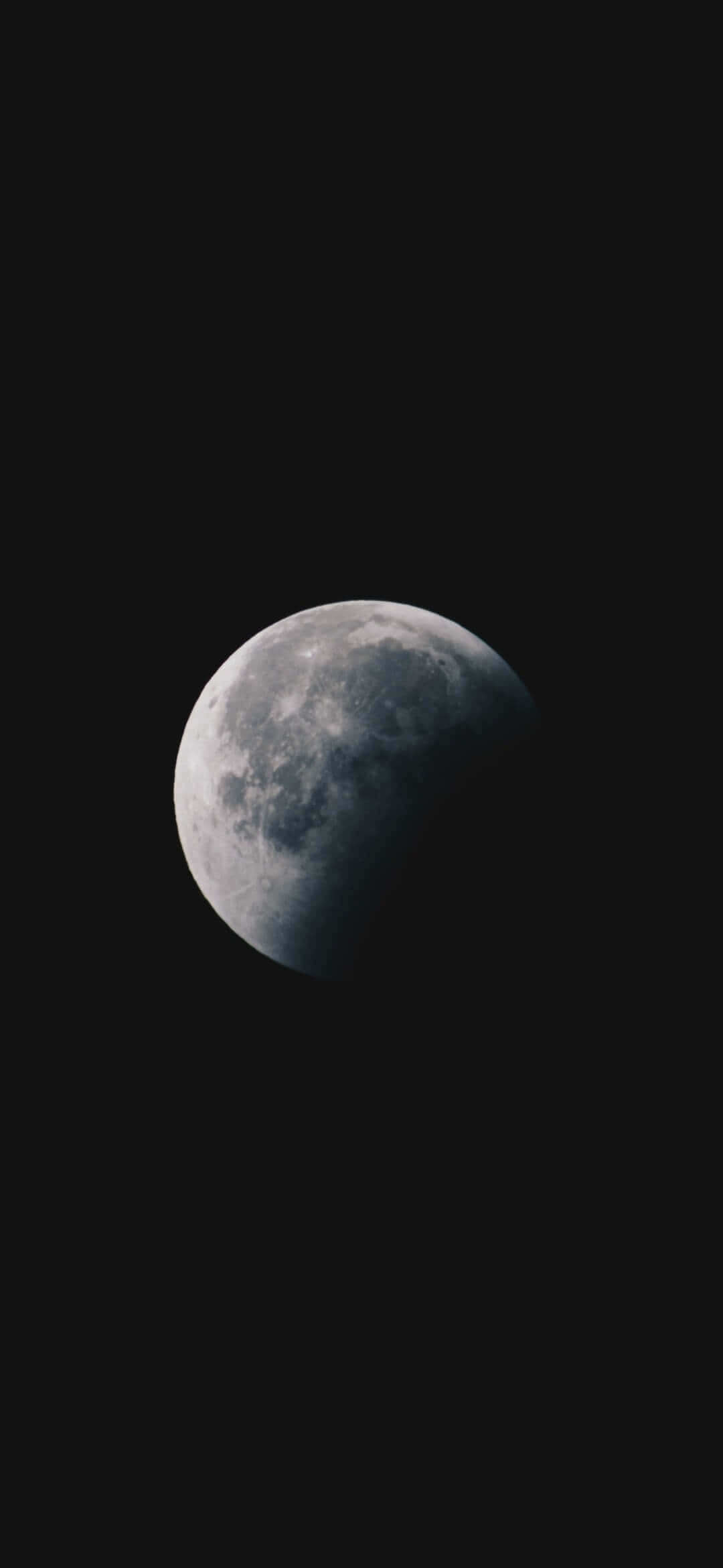 1080x2340 4K 月亮暗星系数字艺术 壁纸