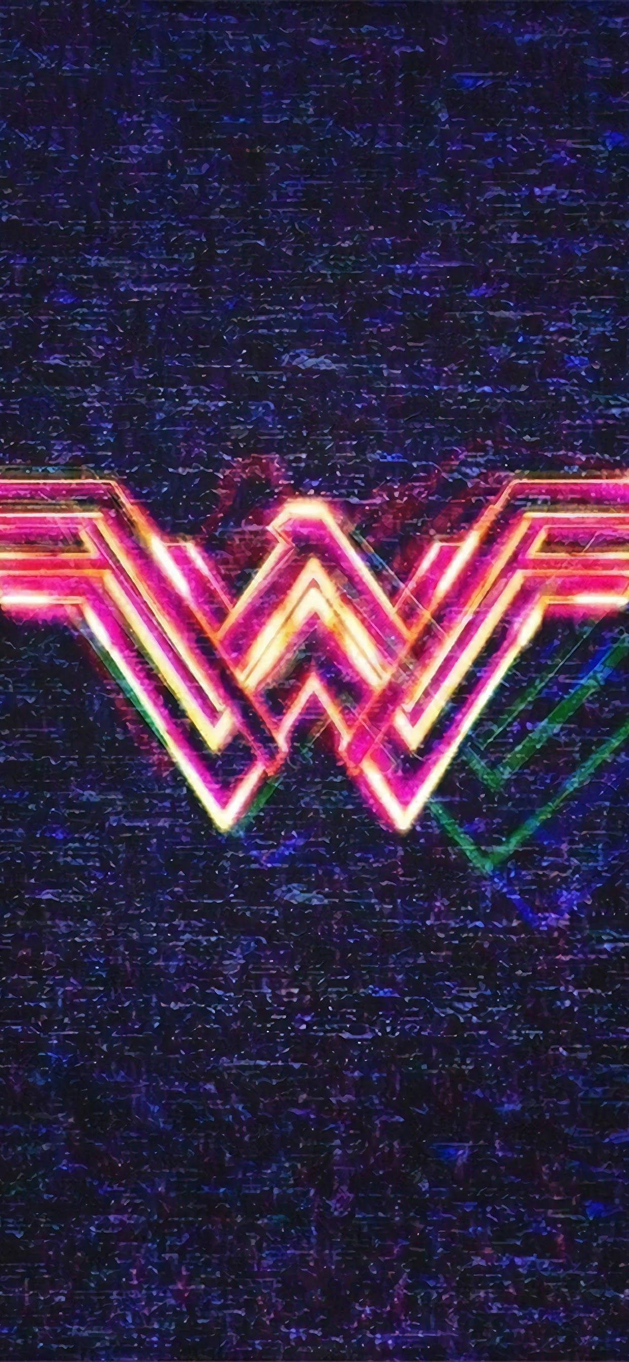 神奇女侠1984霓虹灯标志 壁纸