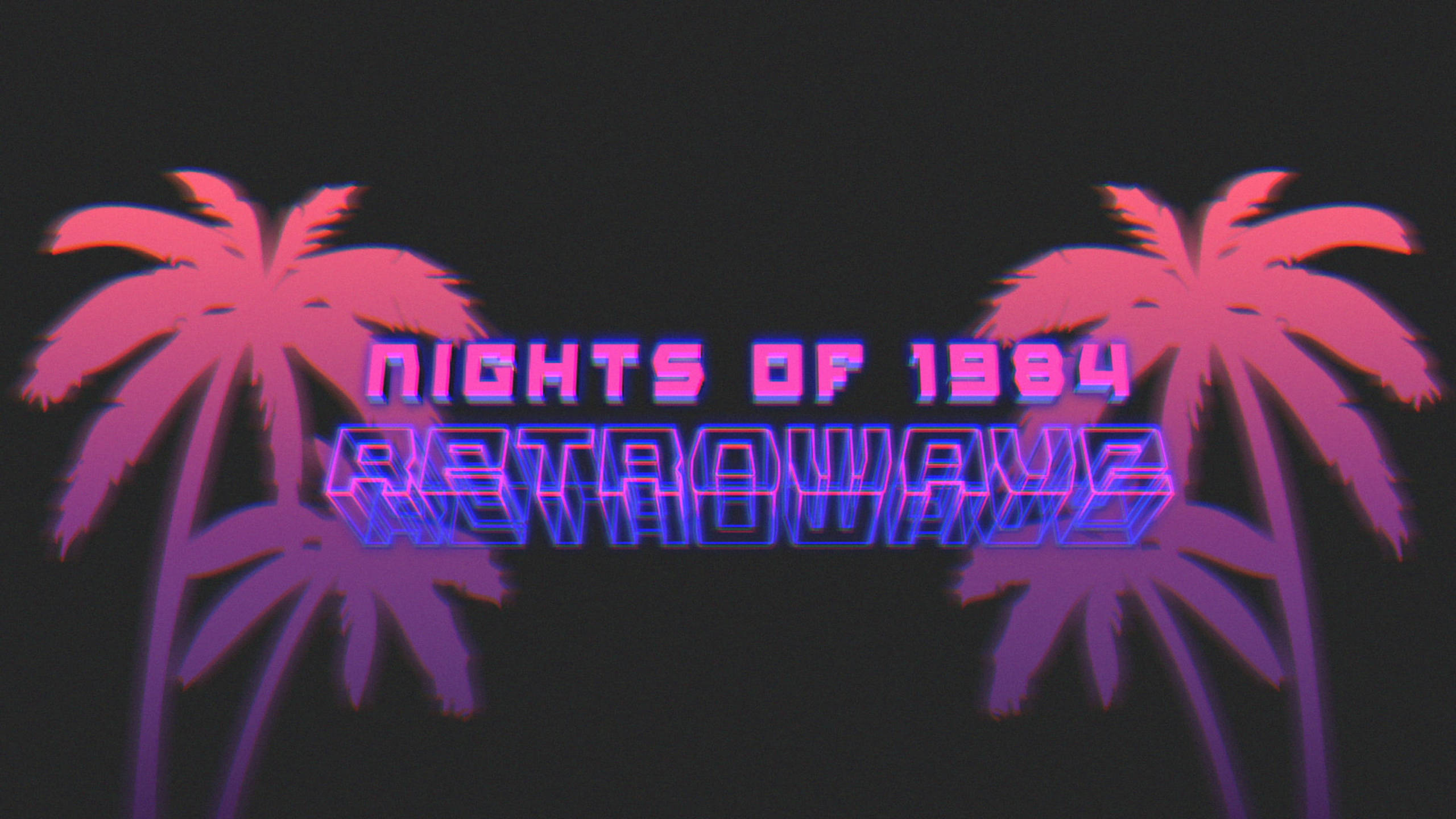 1984紫色复古风Tumblr笔记本电脑 壁纸