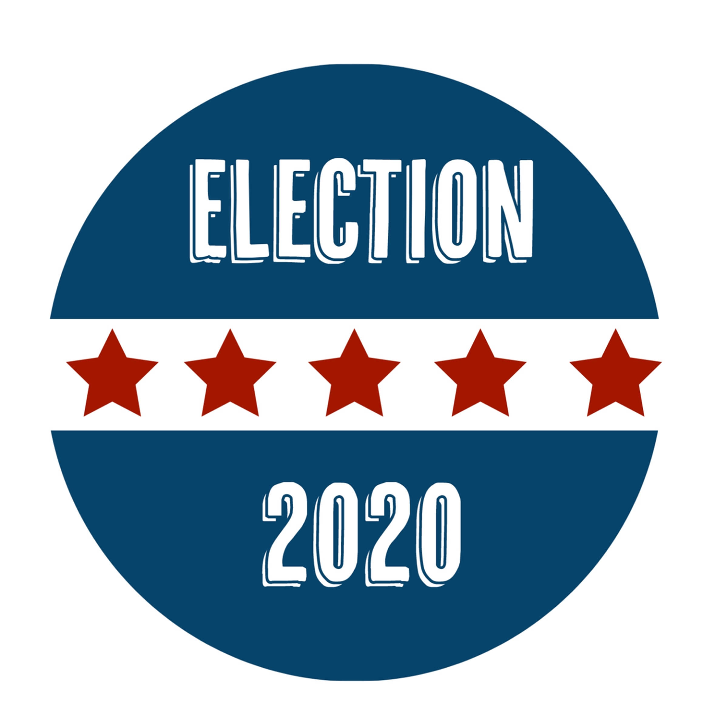 说明：2020年选举竞选保险杠贴纸 壁纸