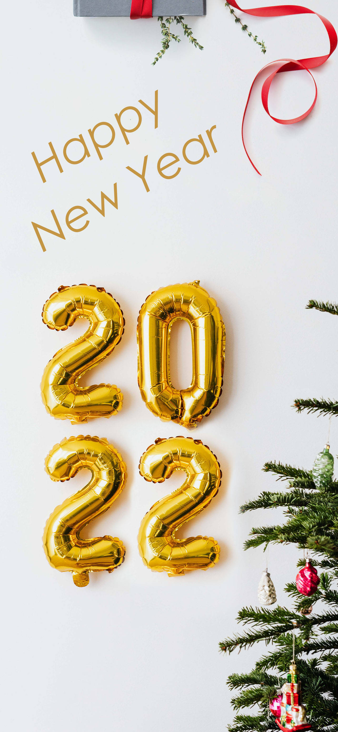 烟花迎接2022新年 壁纸