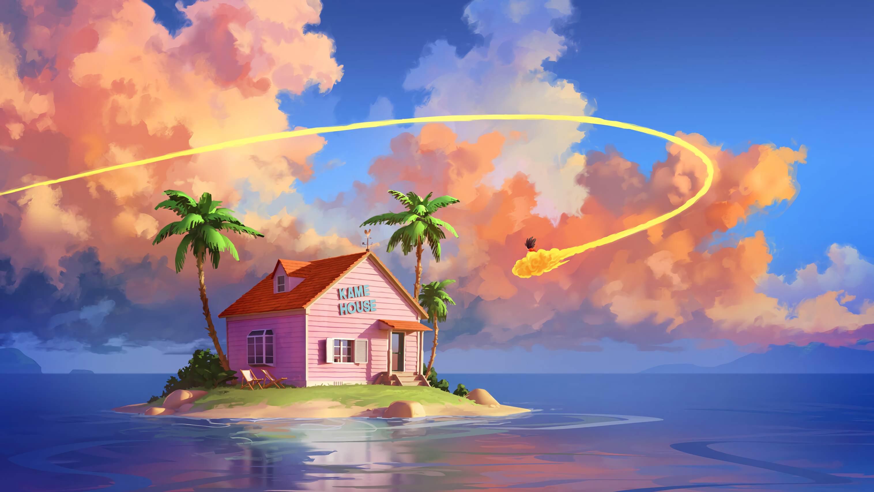 龙珠超3032x1706背景 壁纸