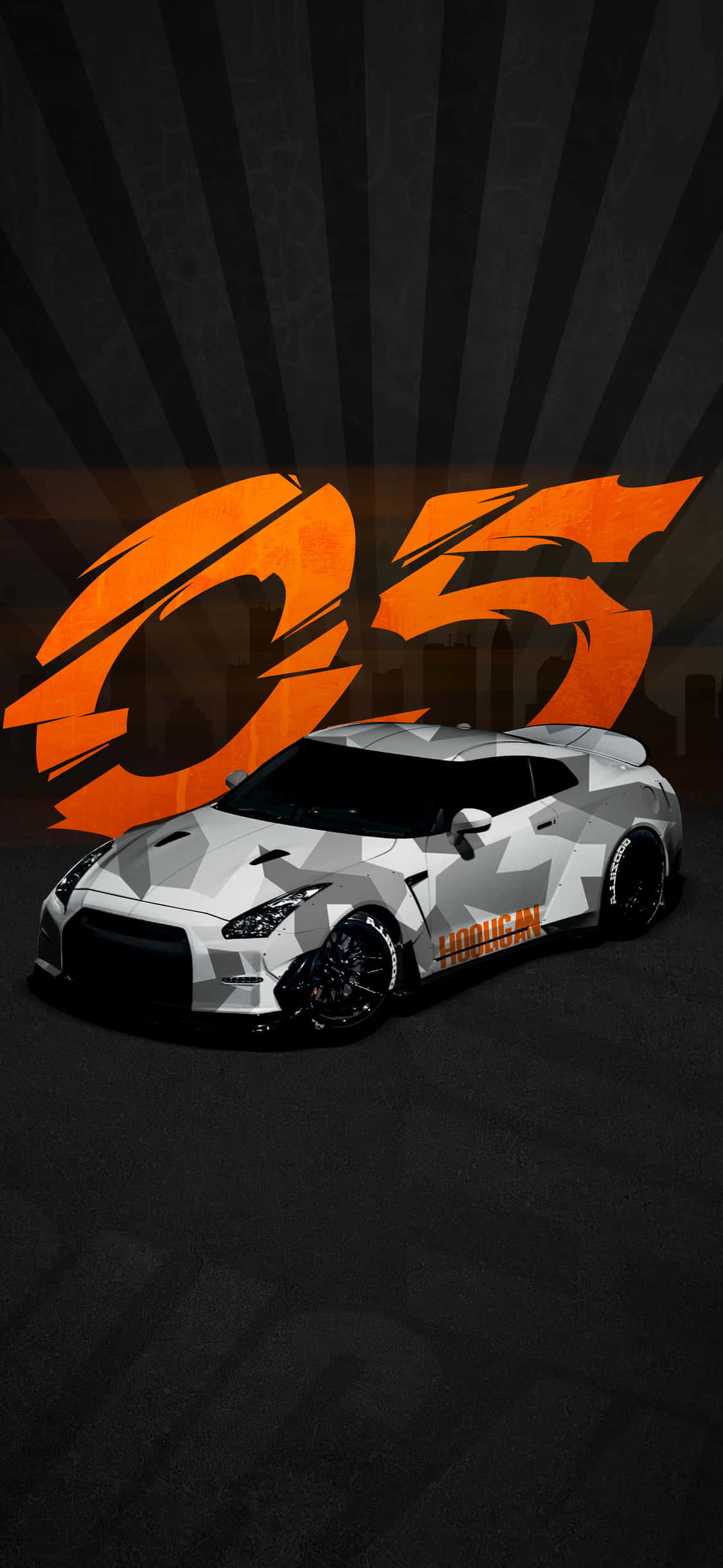 日产350Z iPhone艺术 壁纸