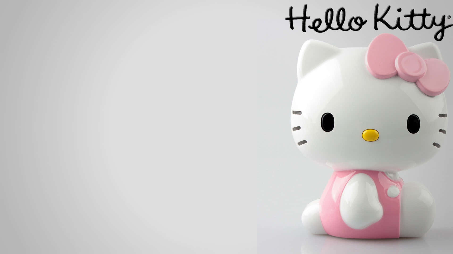 3D Hello Kitty海报背景 壁纸