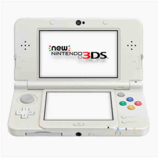 新款任天堂3DS白色开机画面 壁纸
