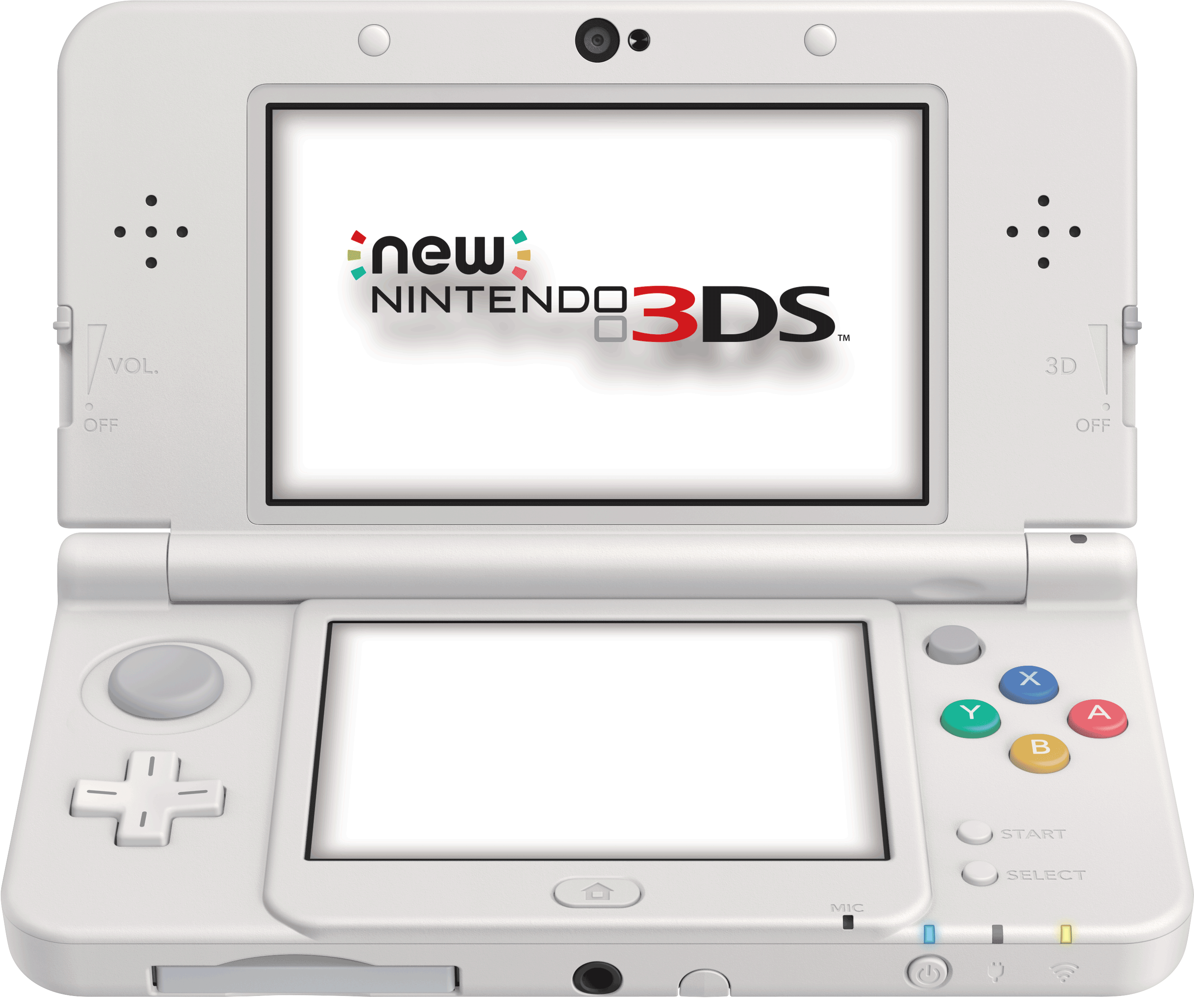 新款任天堂3DS白色开屏 壁纸