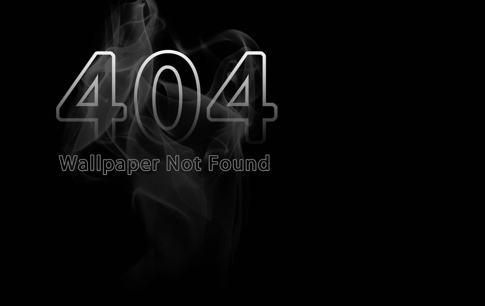 唯美桌面404错误艺术 壁纸