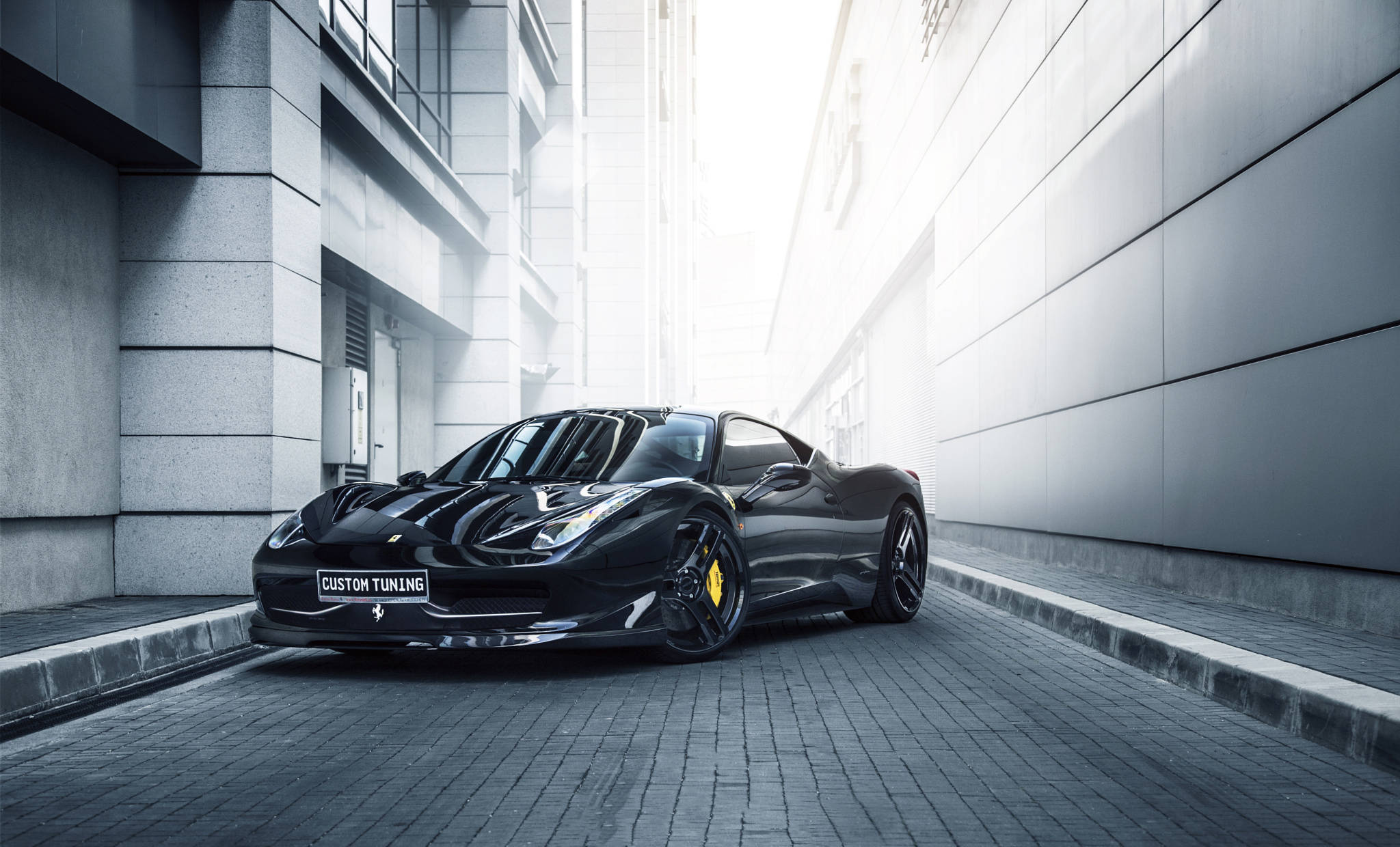 法拉利458 Italia Novitec 壁纸