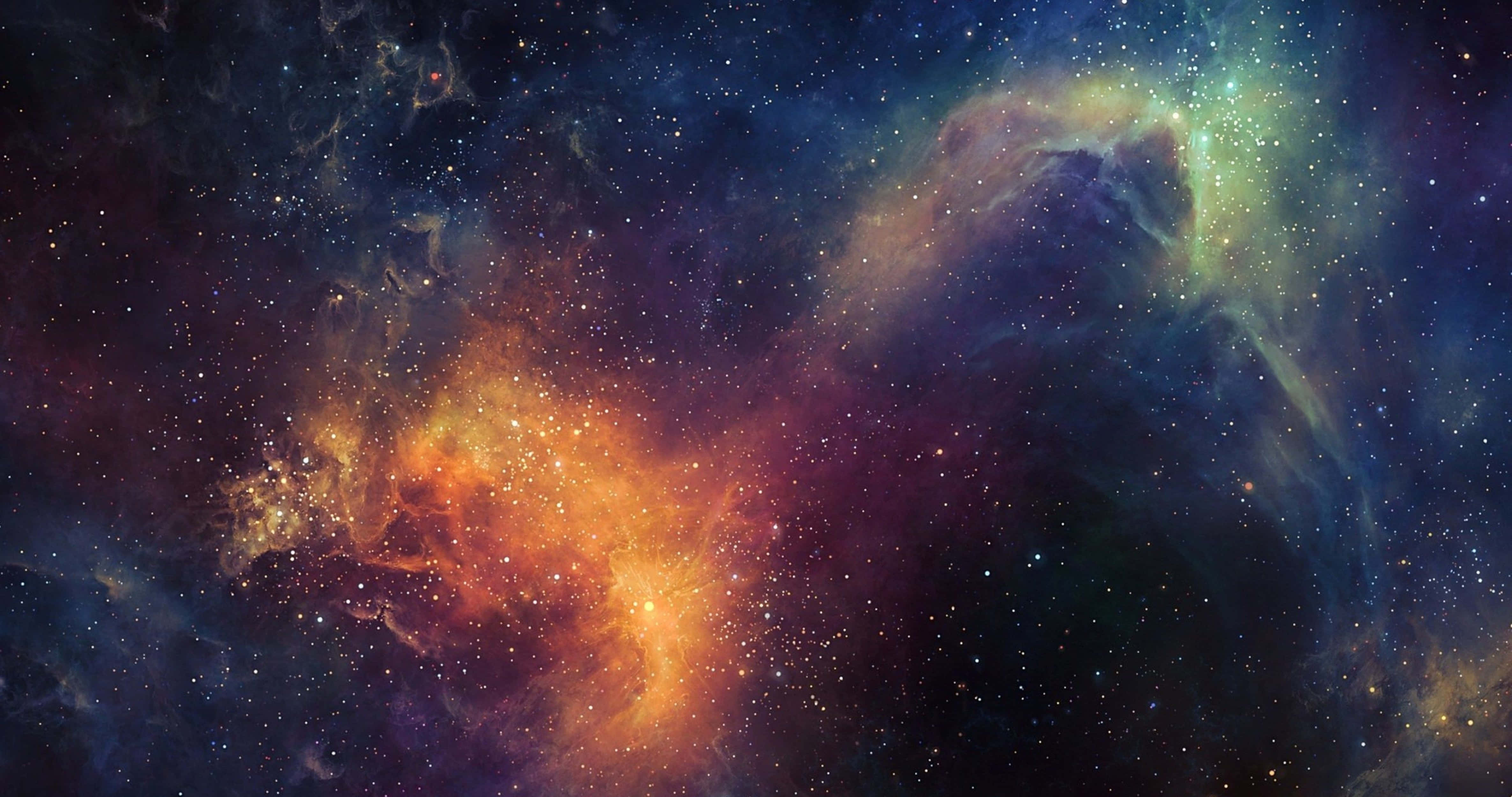 4K宇宙星云云团 壁纸
