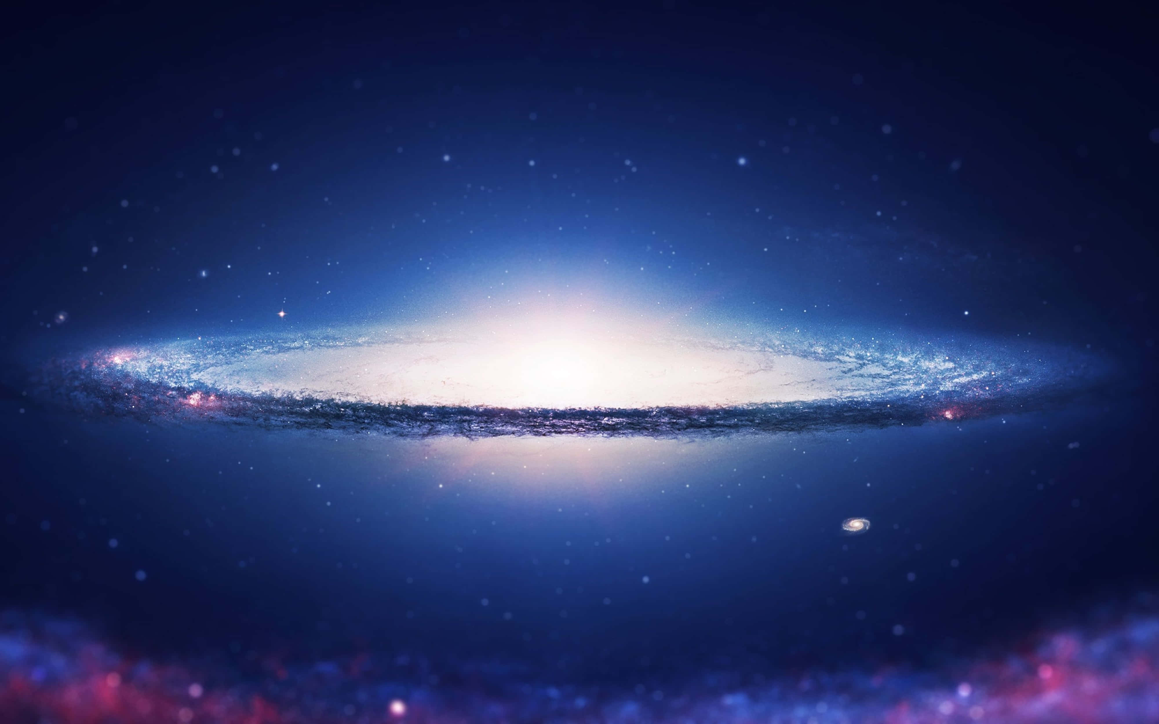壮丽4K宇宙影像——草帽星系 壁纸