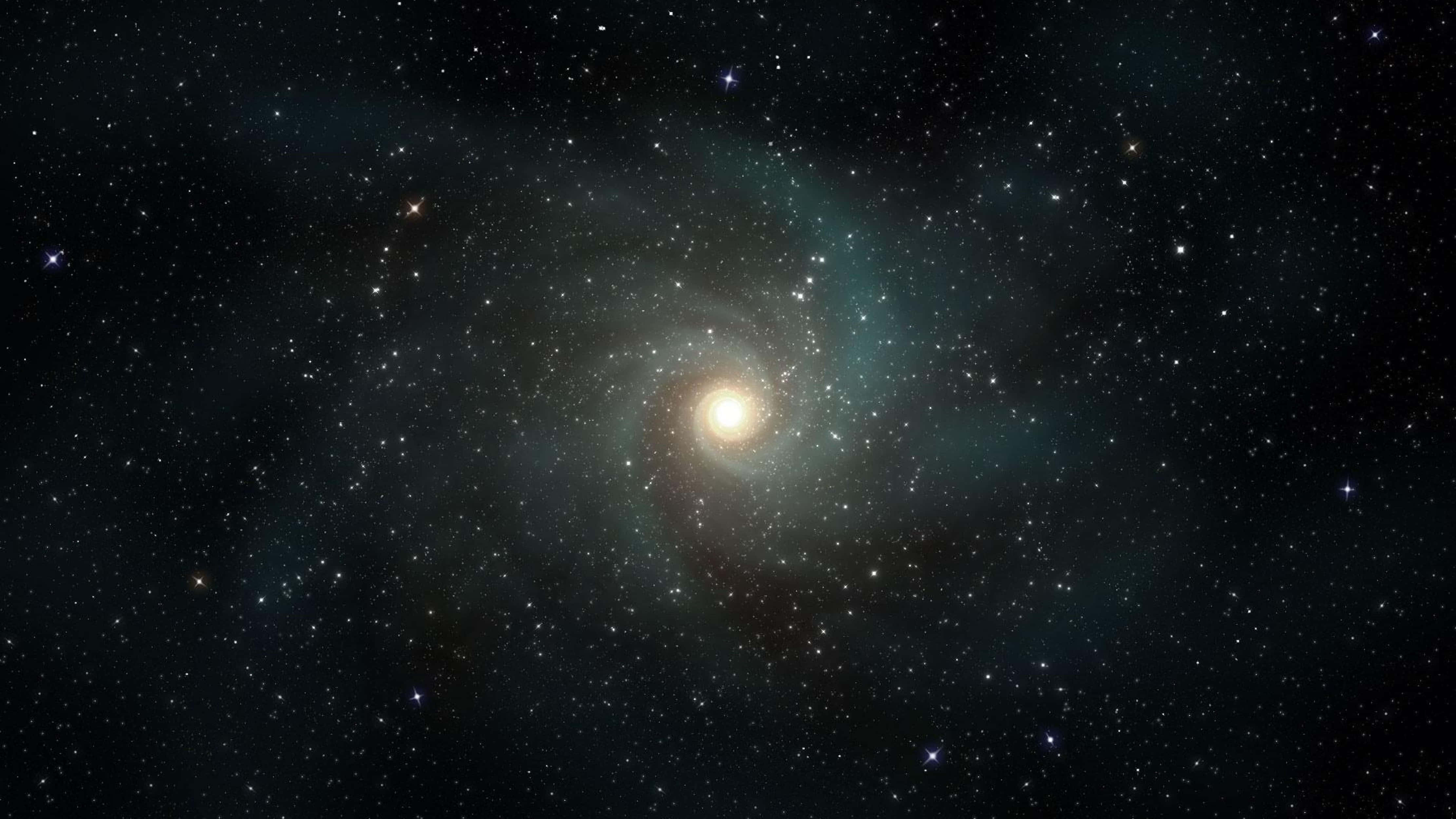 4K宇宙棒旋星系 壁纸