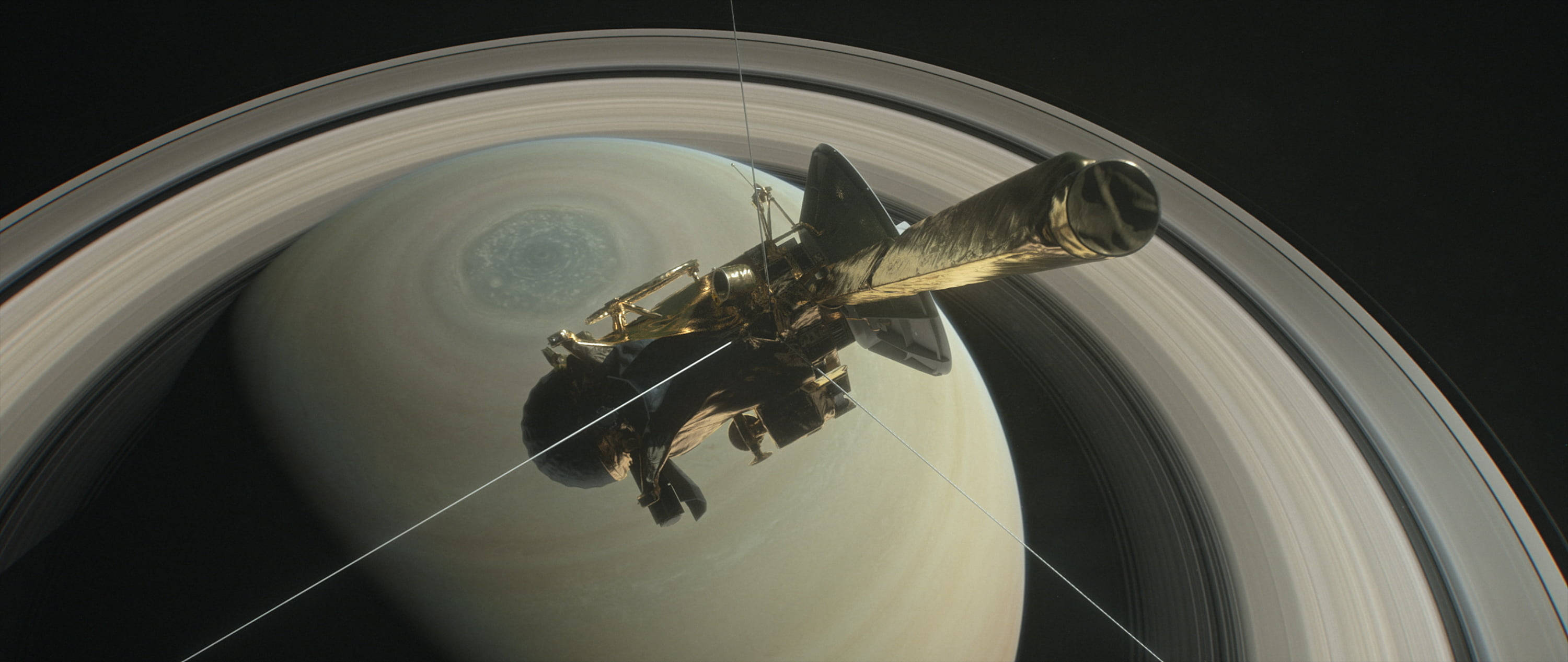土星卫星4K 壁纸