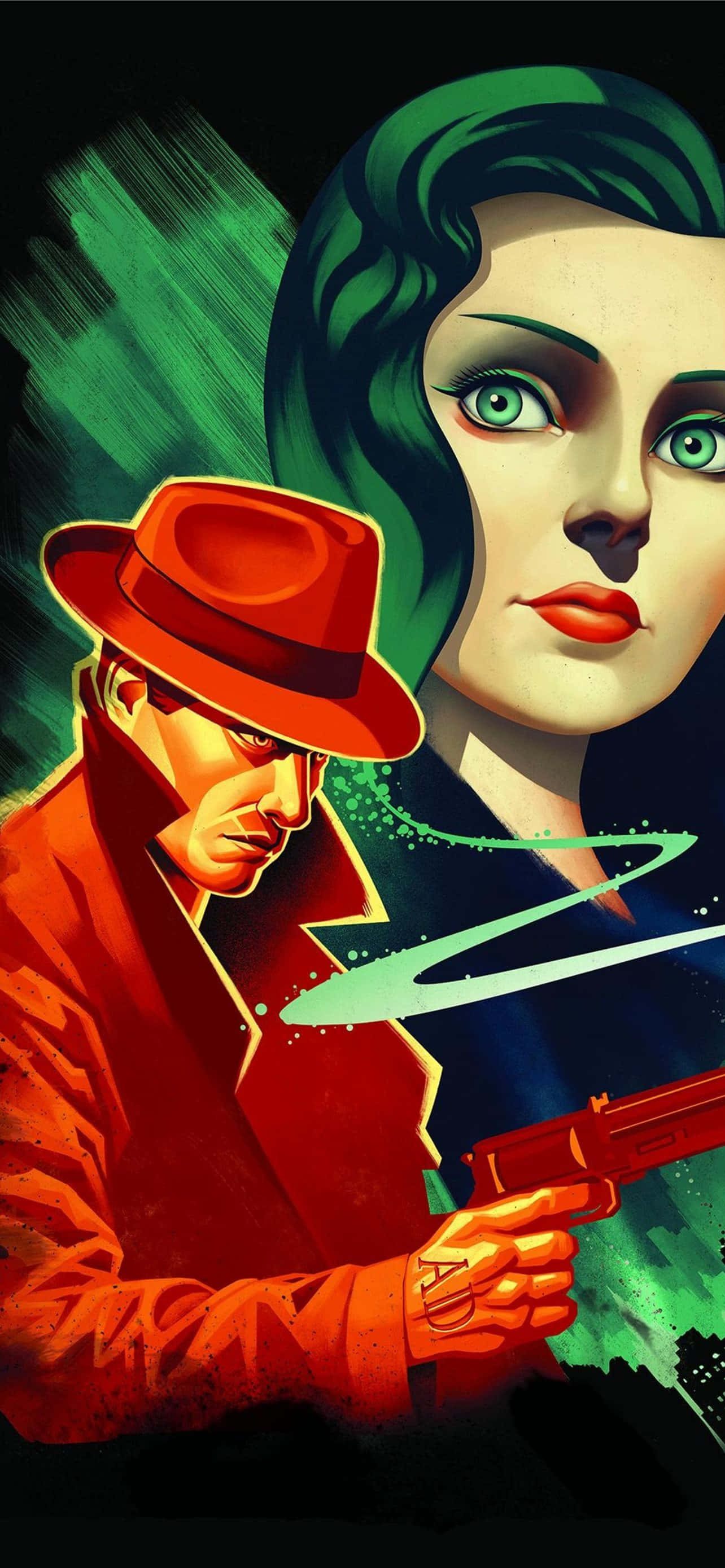 用这款4K iPhone壁纸潜入Bioshock的世界 壁纸