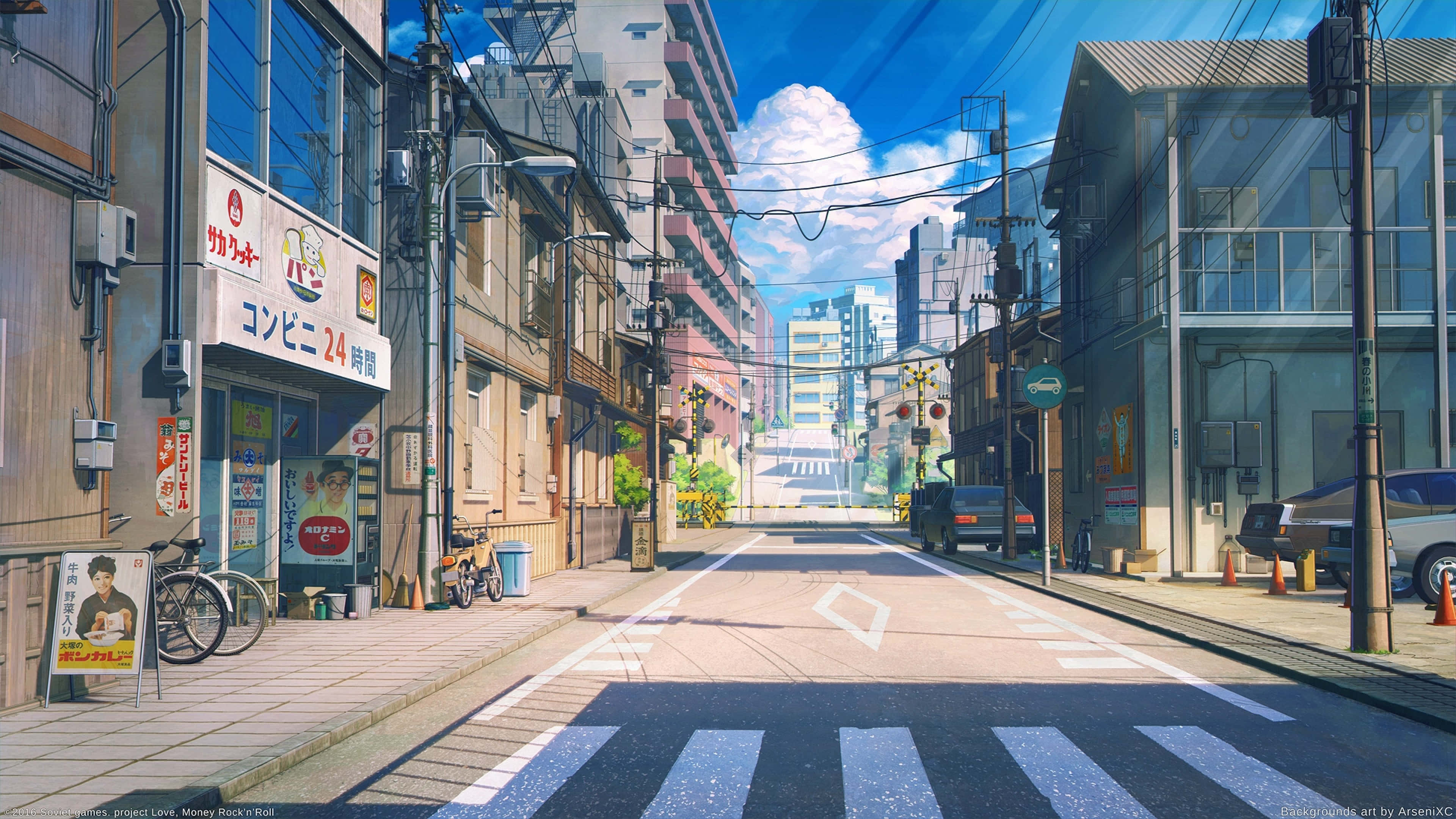动漫4K背景 壁纸