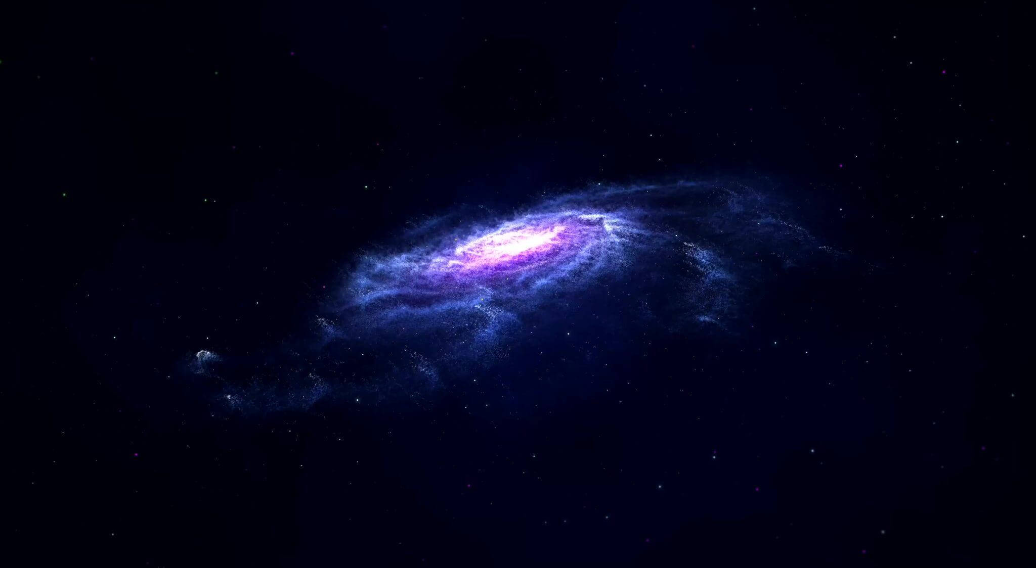 4K 旋转螺旋星系 壁纸