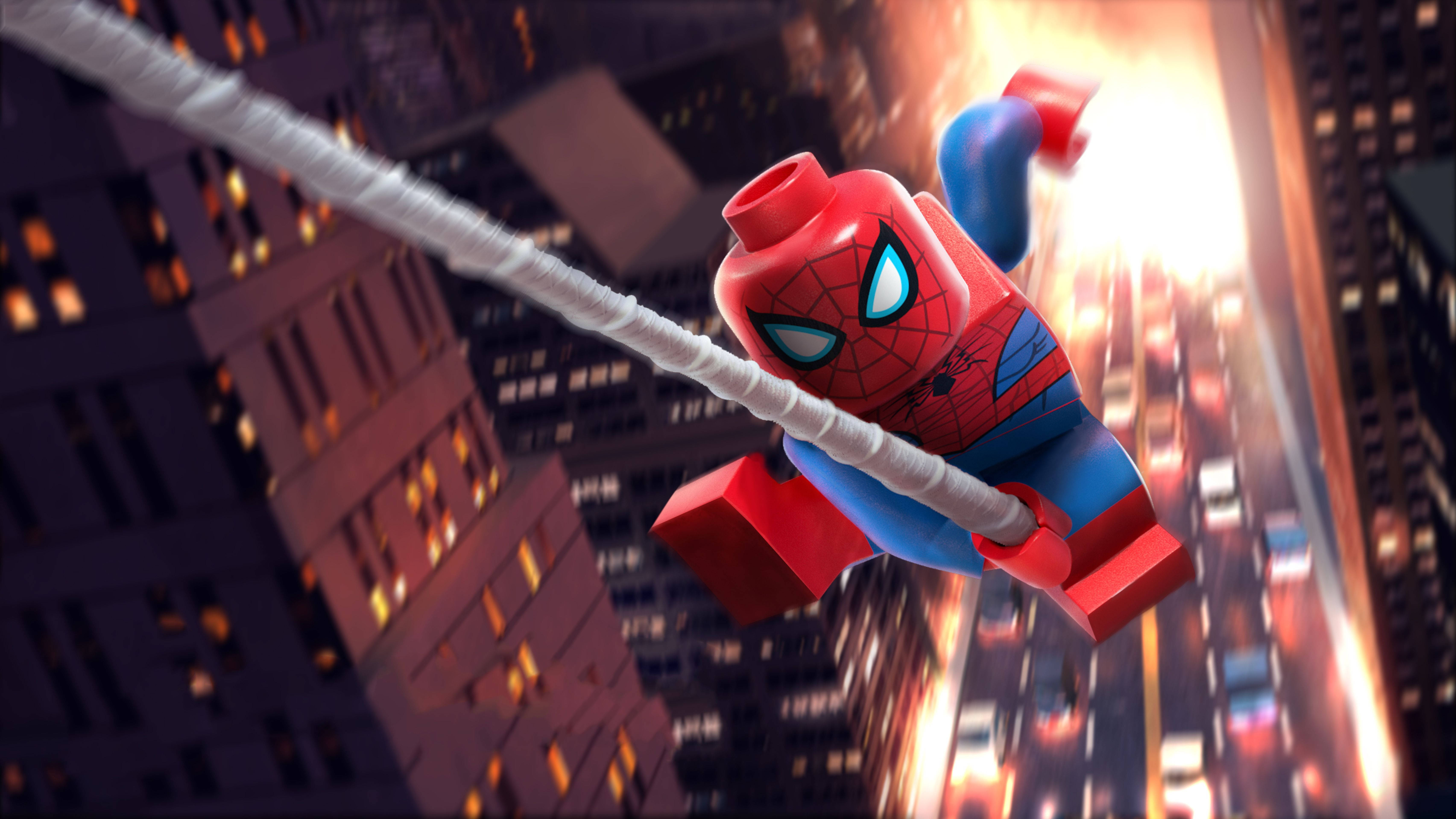 4K LEGO 蜘蛛侠 壁纸