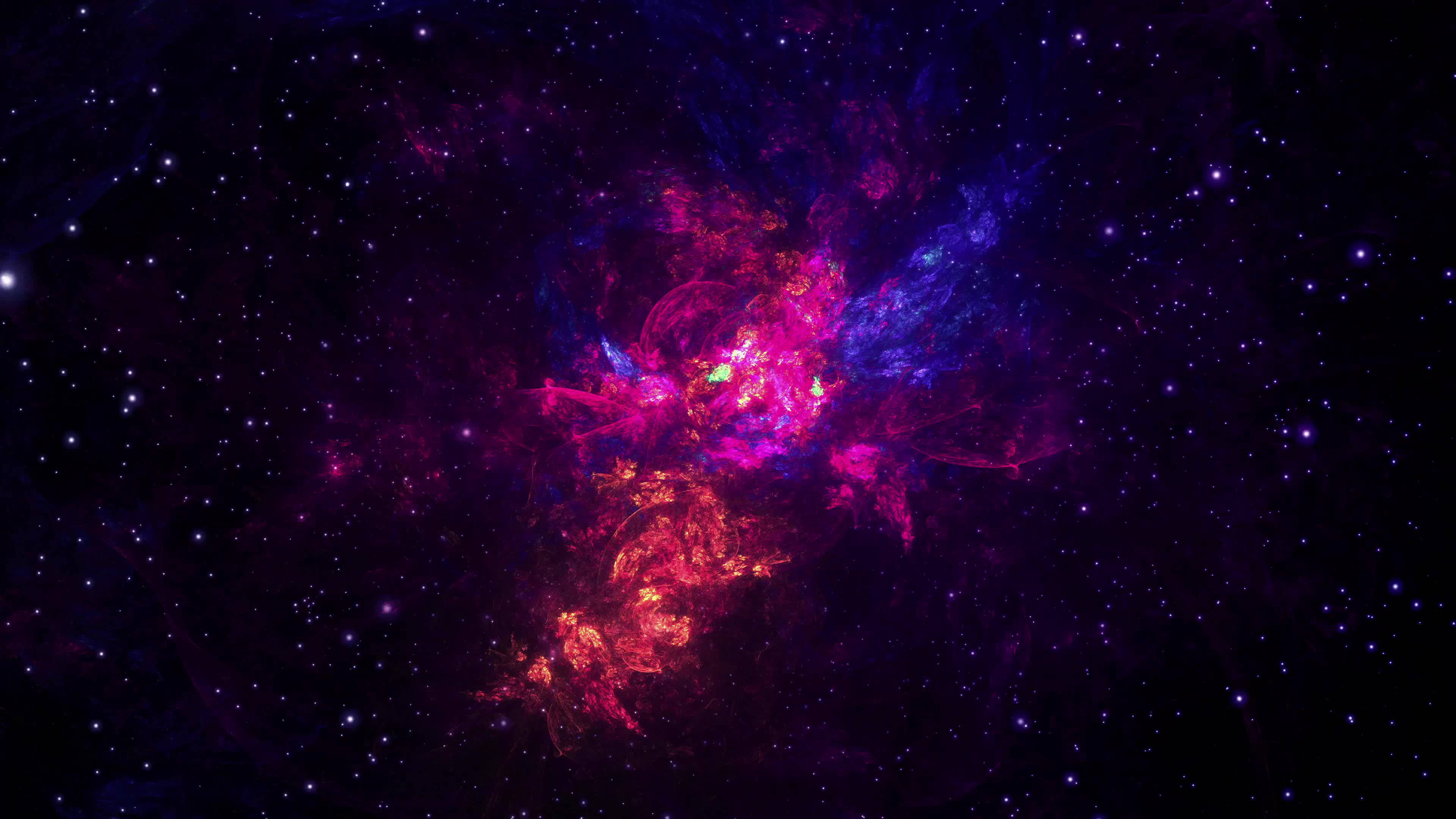 4K动态抽象宇宙桌面 壁纸