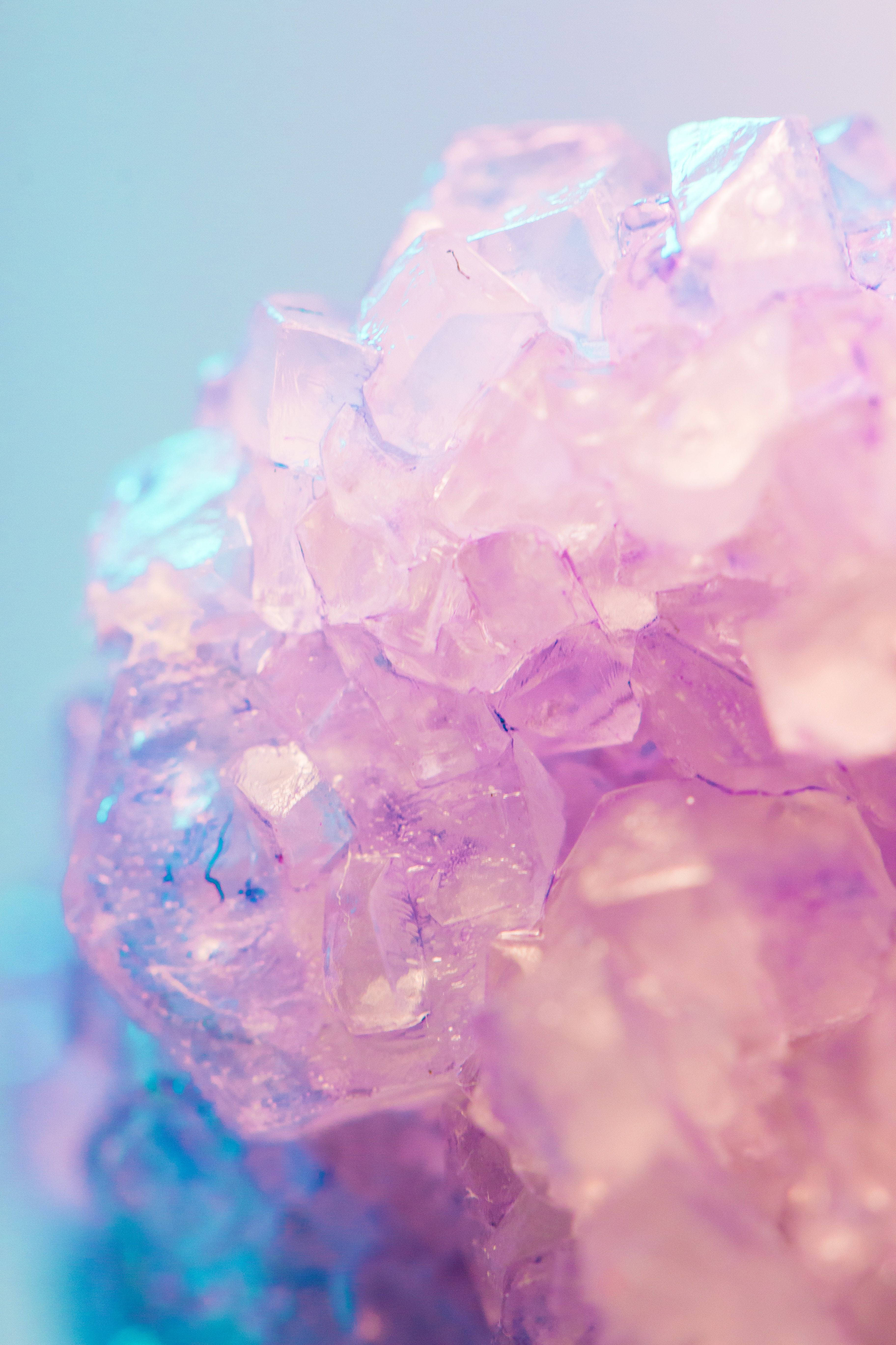 柔和4K水晶 壁纸