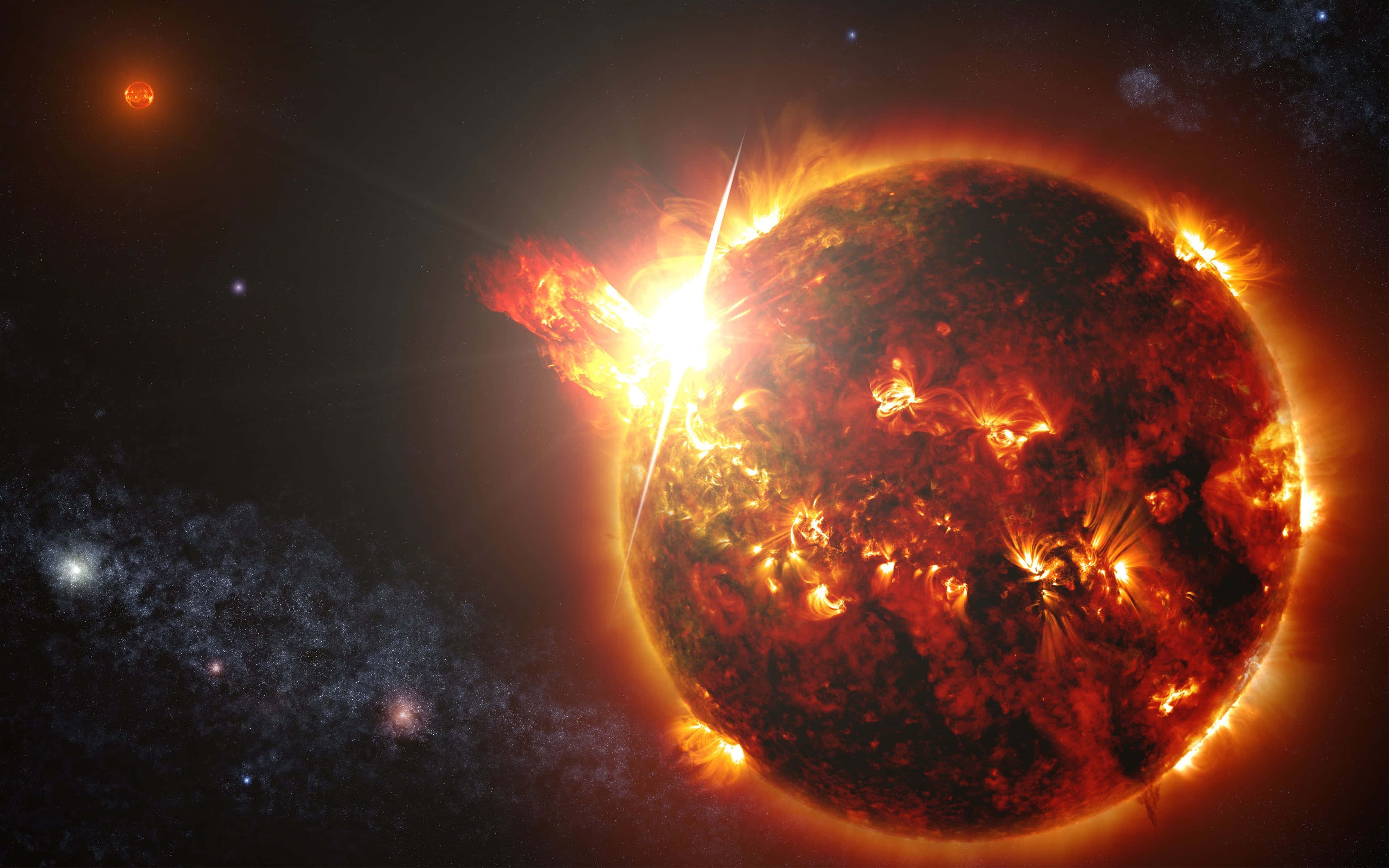 4K 宇宙日冕物质抛射 壁纸