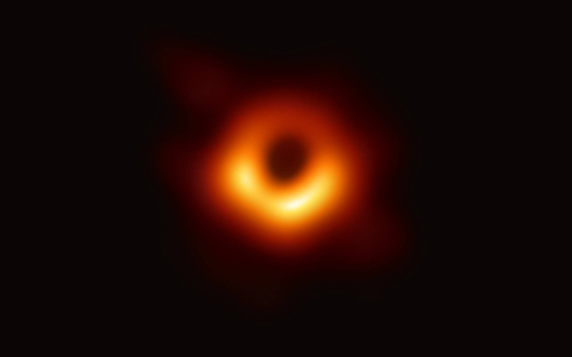 4K 黑洞 M87 壁纸