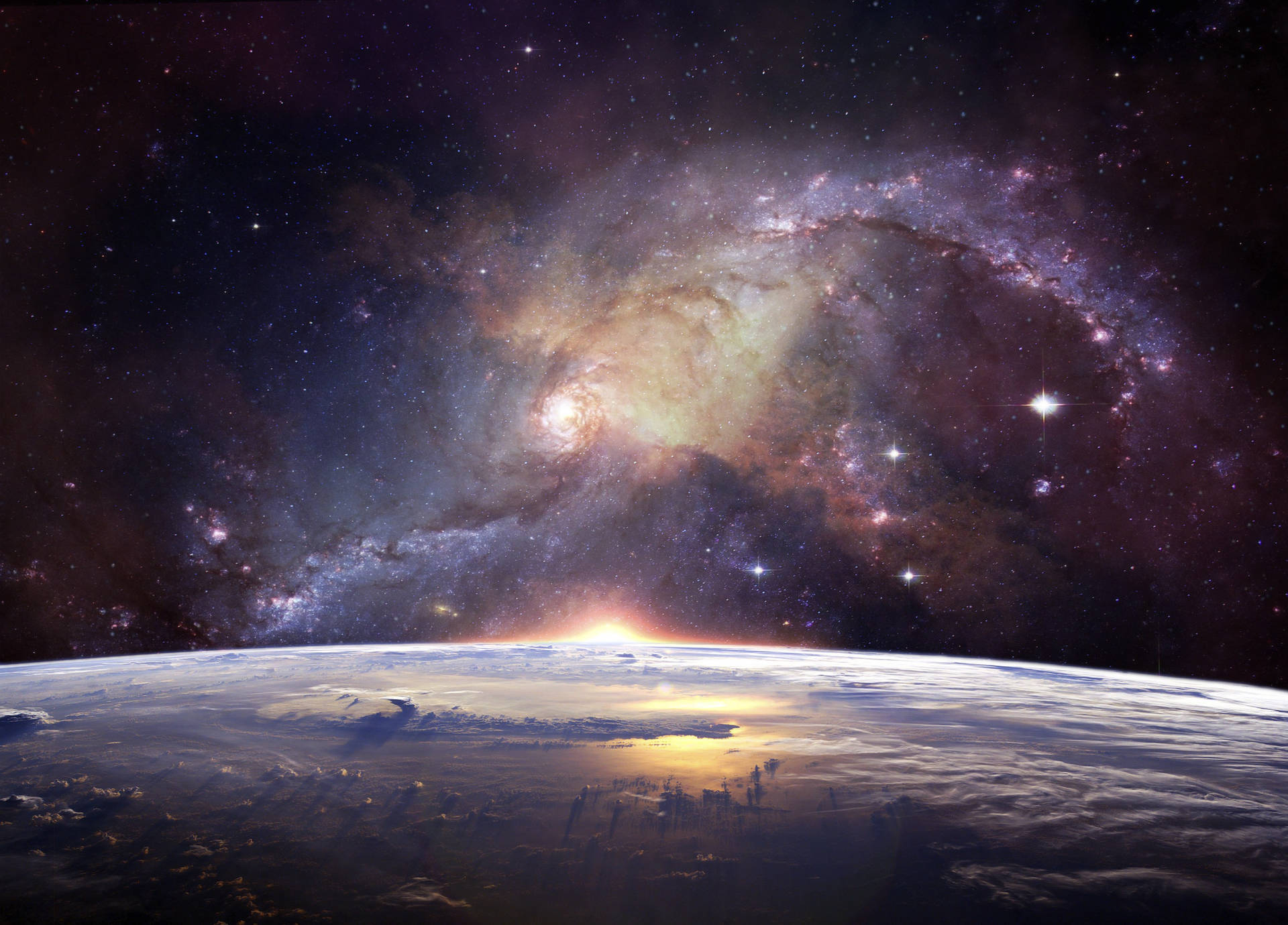 4K太空星系与宇宙壁纸