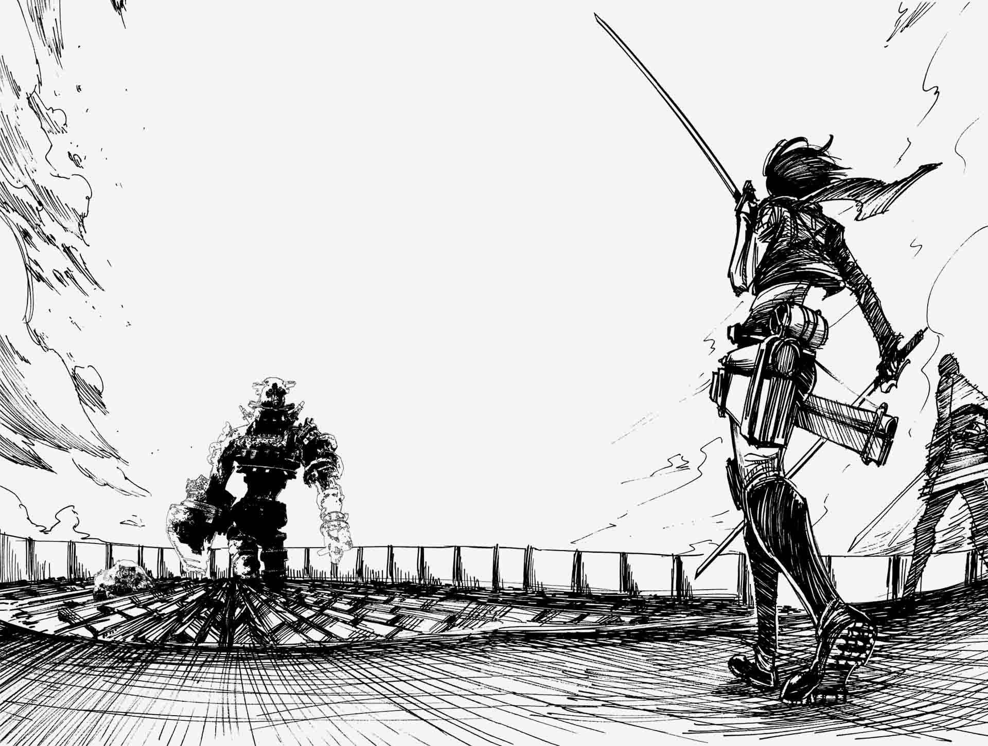 4K漫画《进击的巨人》 壁纸
