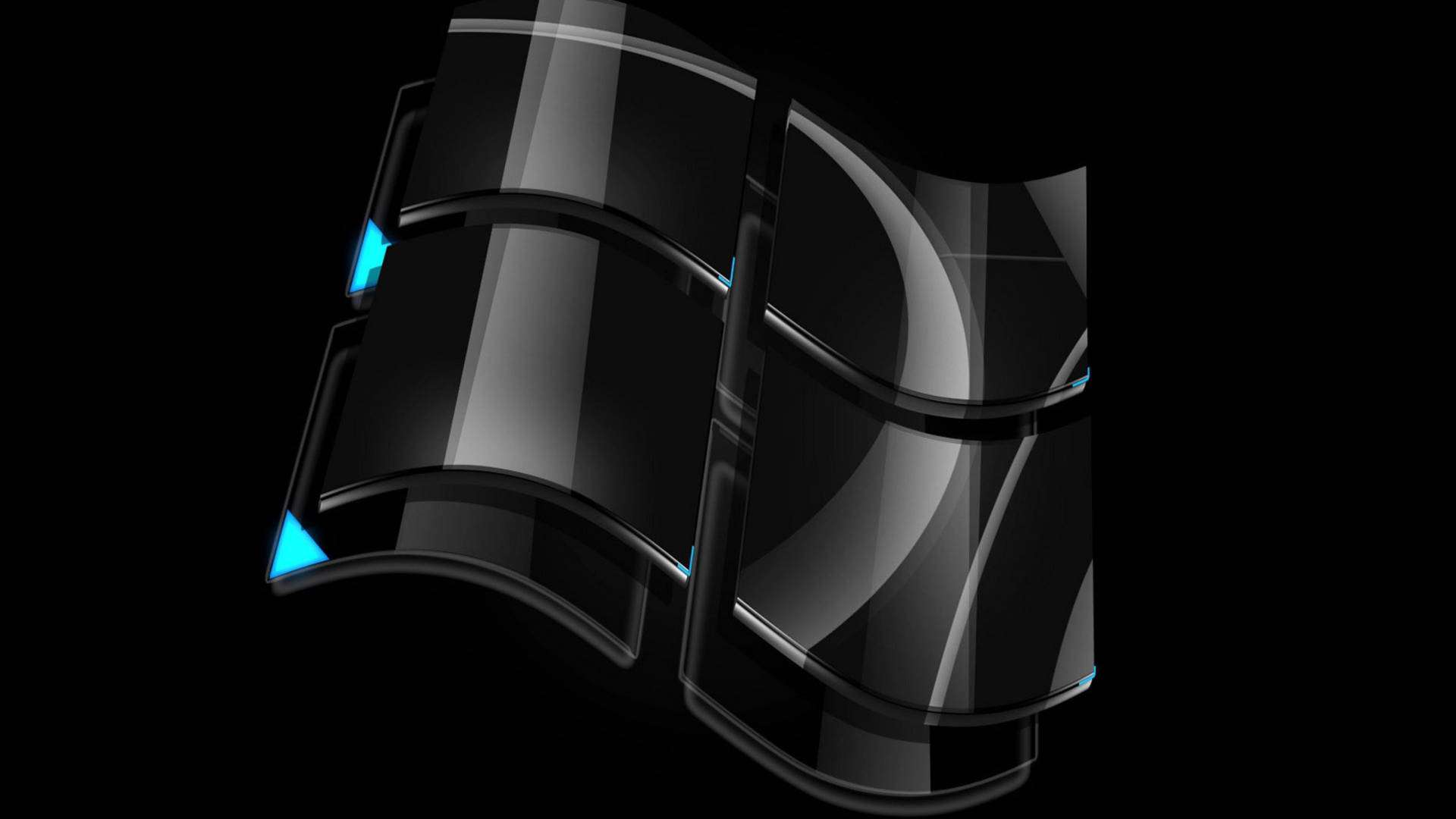 4K超高清3D黑色Windows
