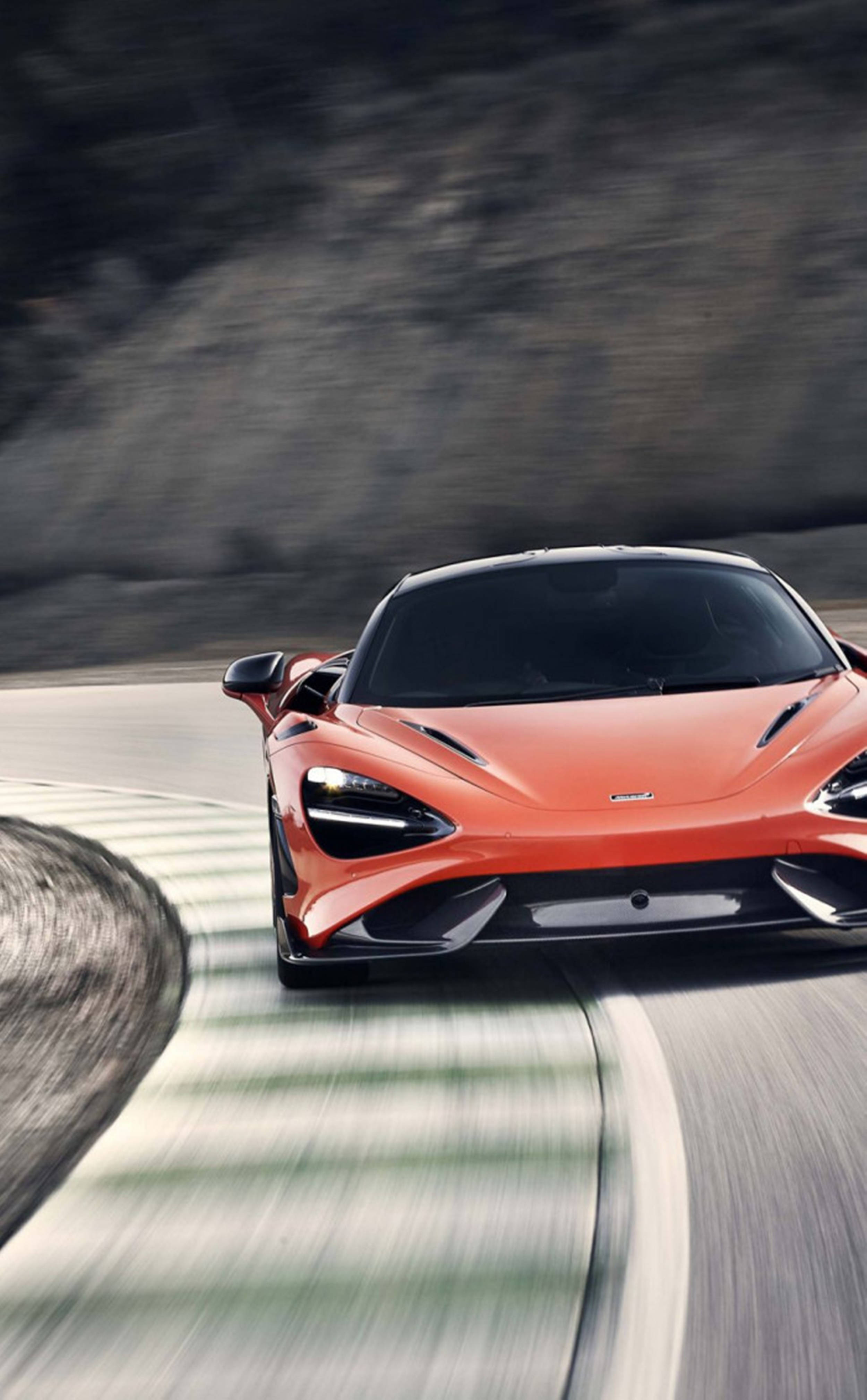 765 LT 红色迈凯伦iPhone壁纸 壁纸