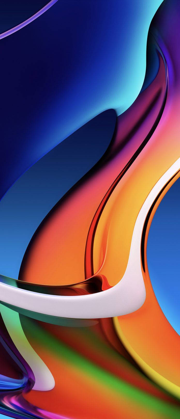 8K iPhone 抽象随机形状 壁纸