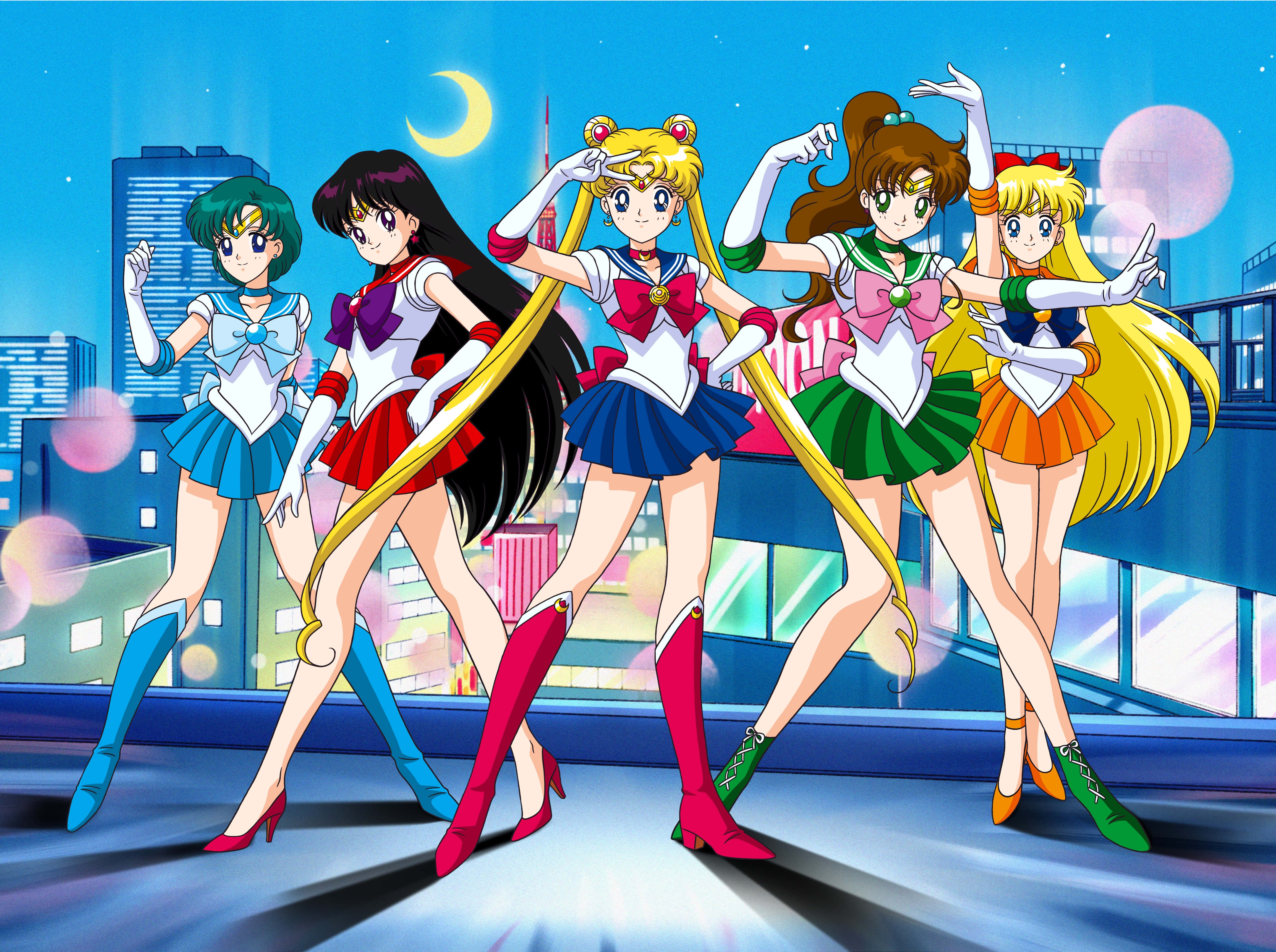 90年代动漫美少女战士 壁纸