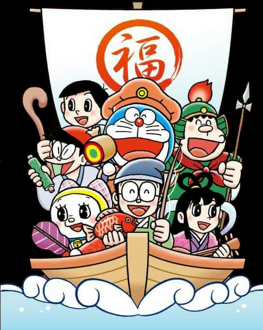 哆啦A梦与伙伴们的寻宝大冒险 壁纸
