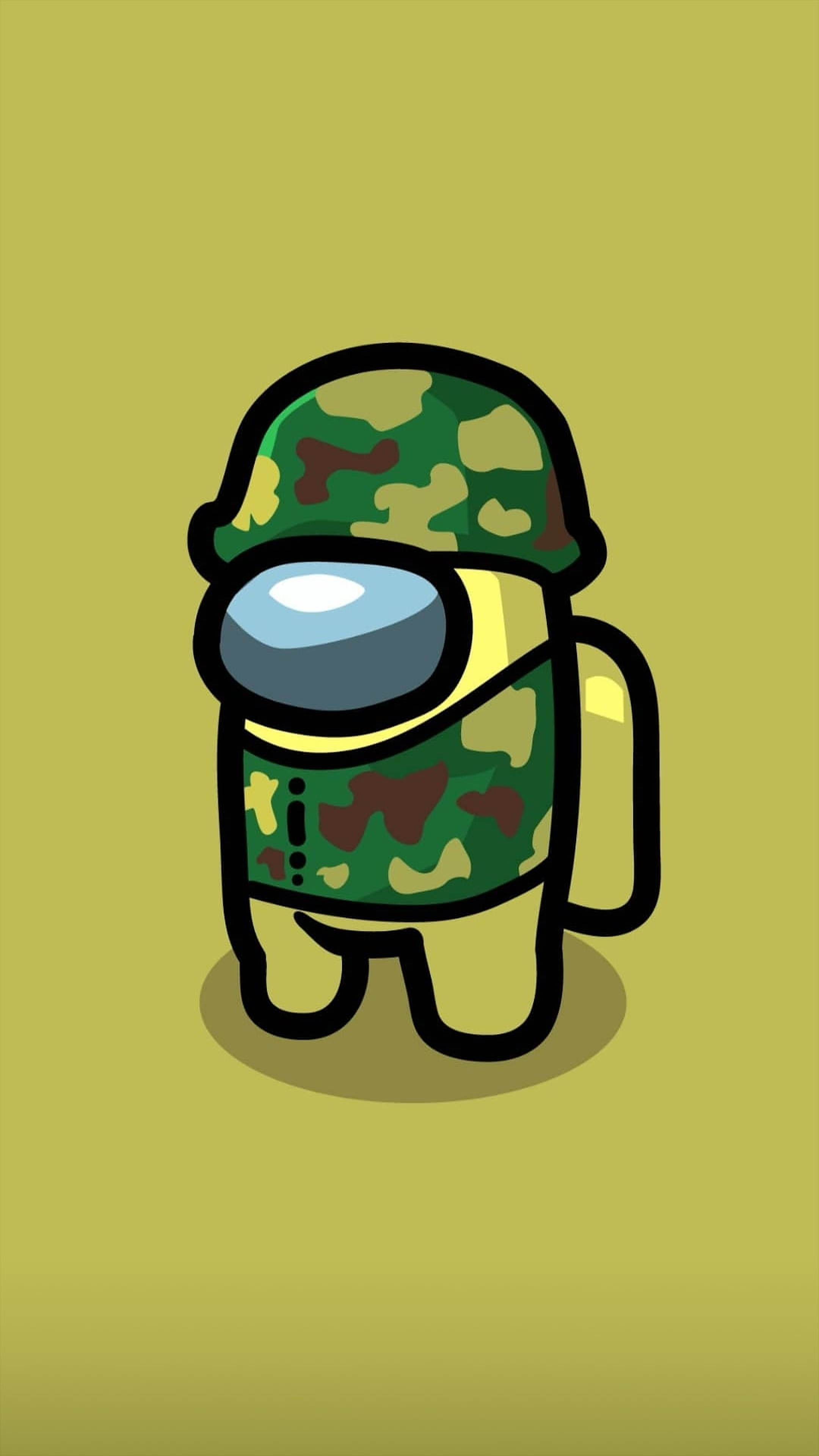 美学版Among Us士兵服装 壁纸