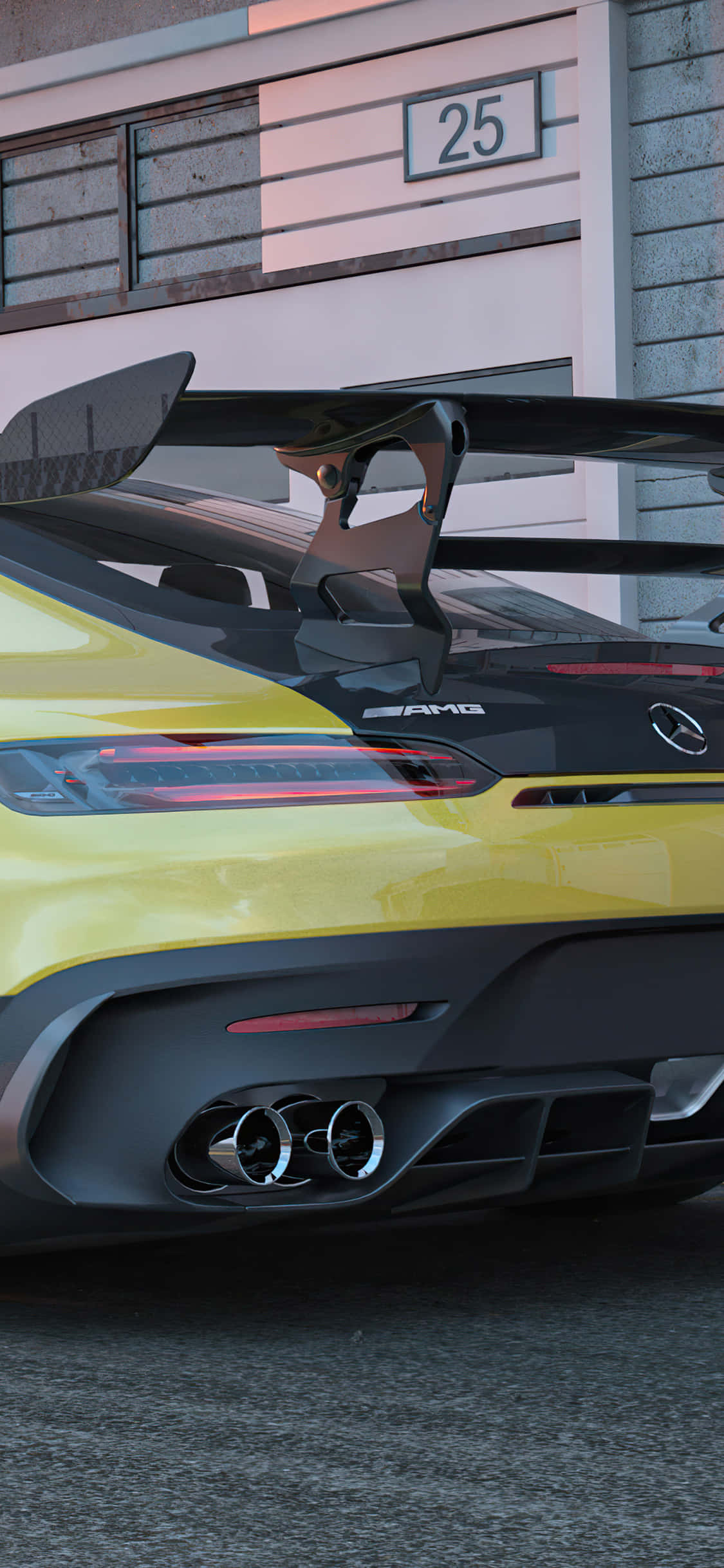 背面轮廓Android AMG GT-R背景 壁纸