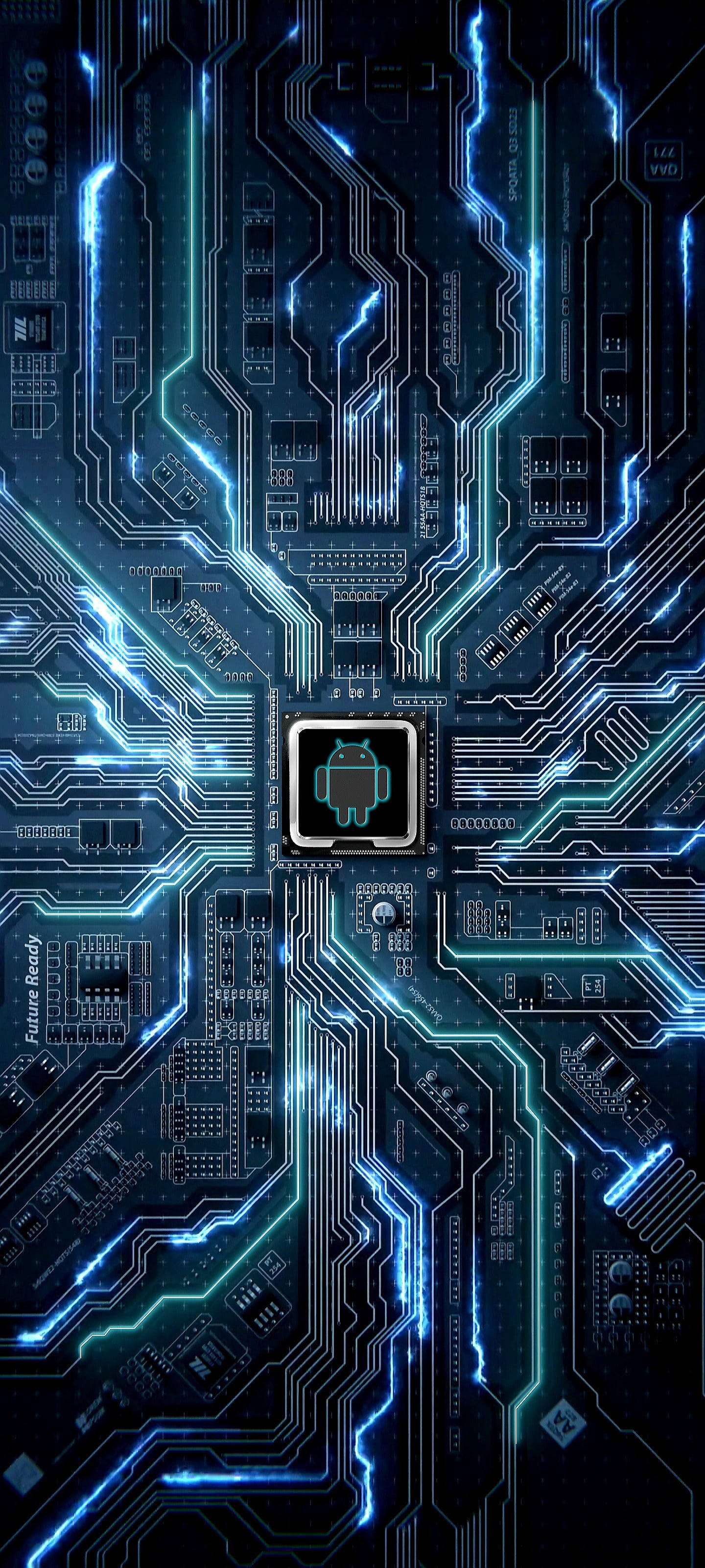 Android电路艺术 适用于三星S20 FE 壁纸
