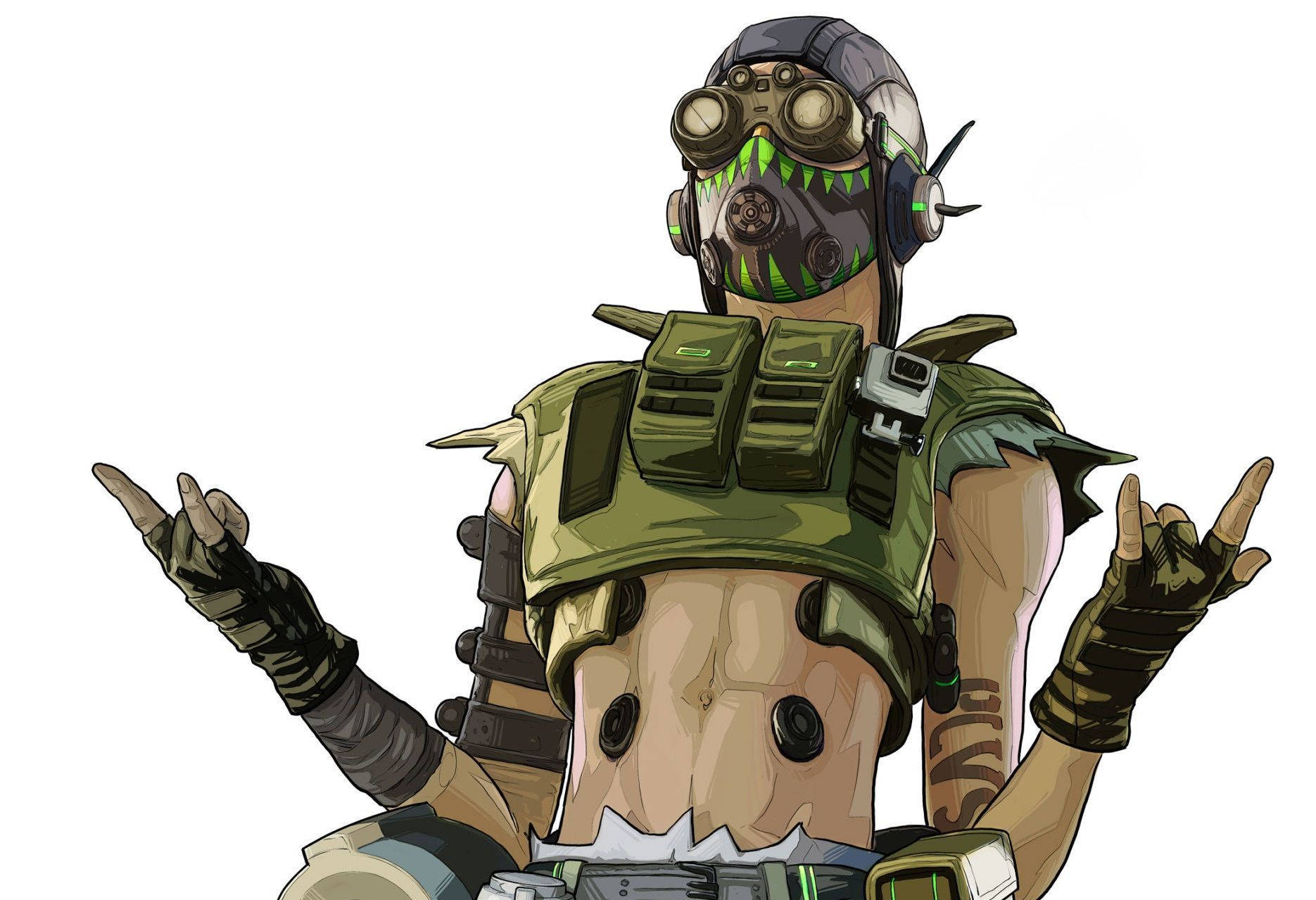 Apex Legends 动力小子黑色护目镜 壁纸