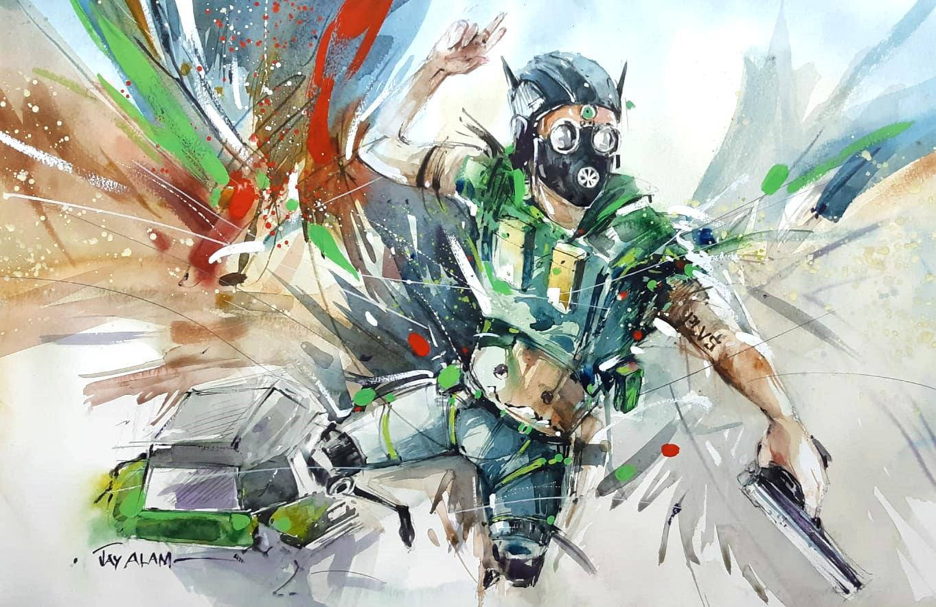 Apex Legends 探路者多彩配色 壁纸