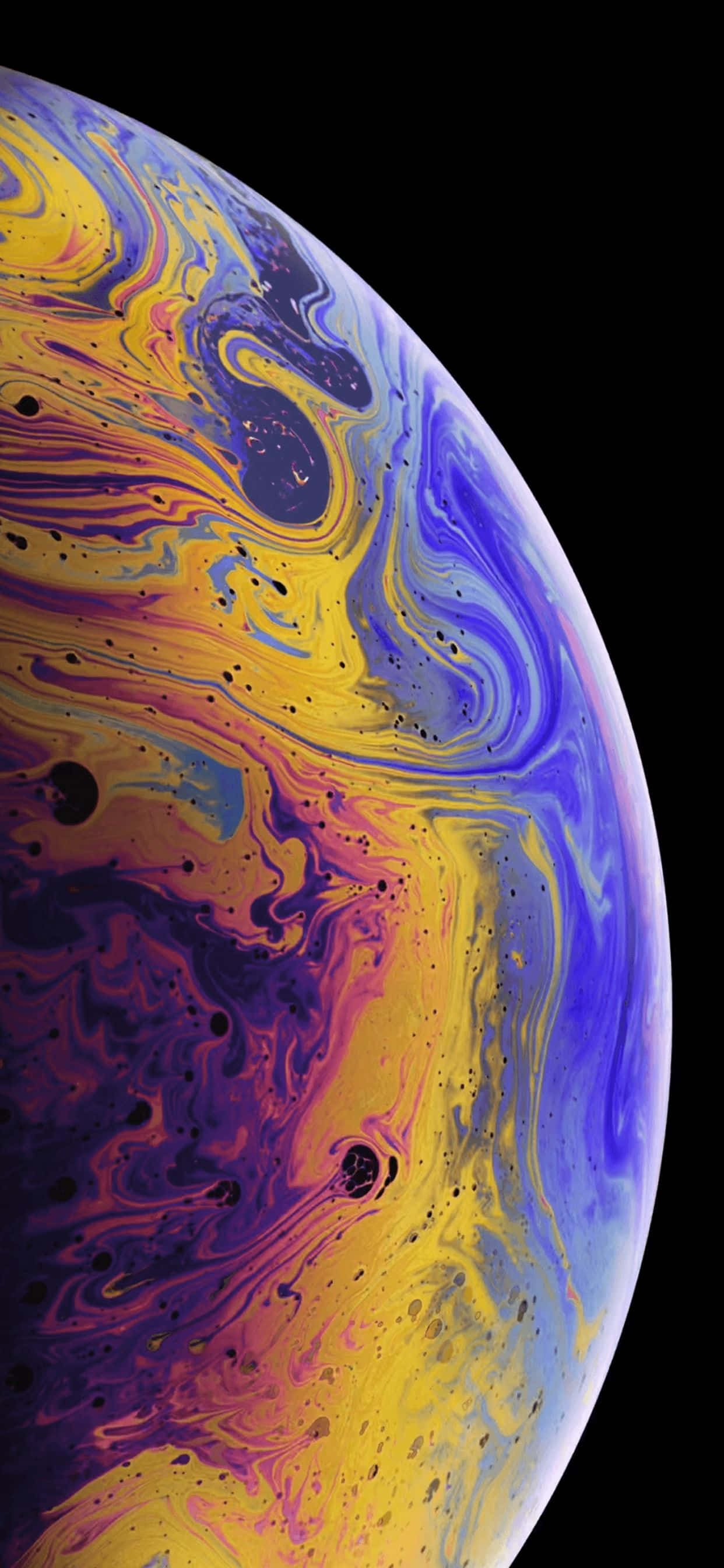 Apple iPhone Xs Max，无边框设计与 OLED Super Retina 显示屏 壁纸