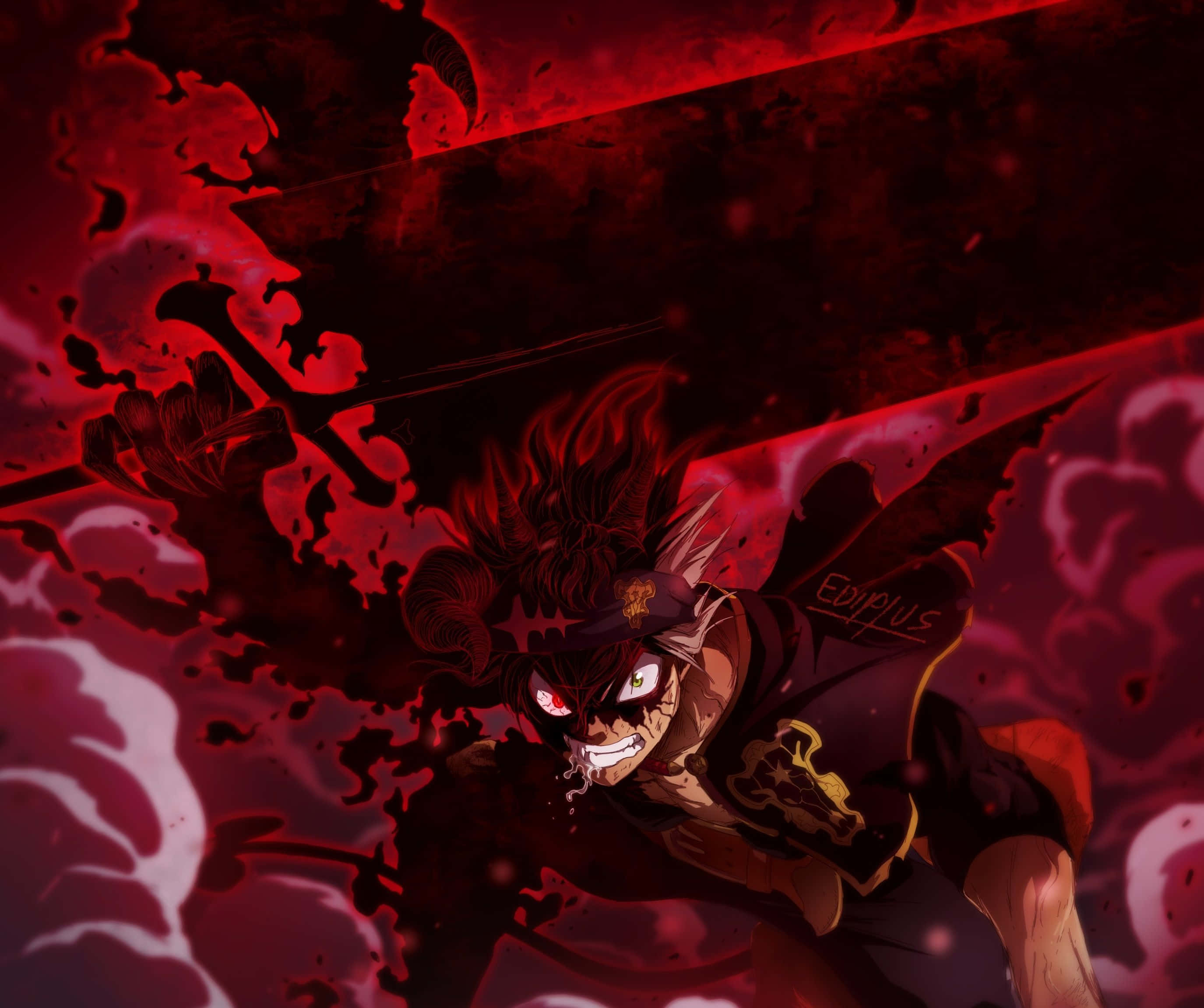 Asta 黑色四叶草 4K 黑暗恶魔狂战士 壁纸