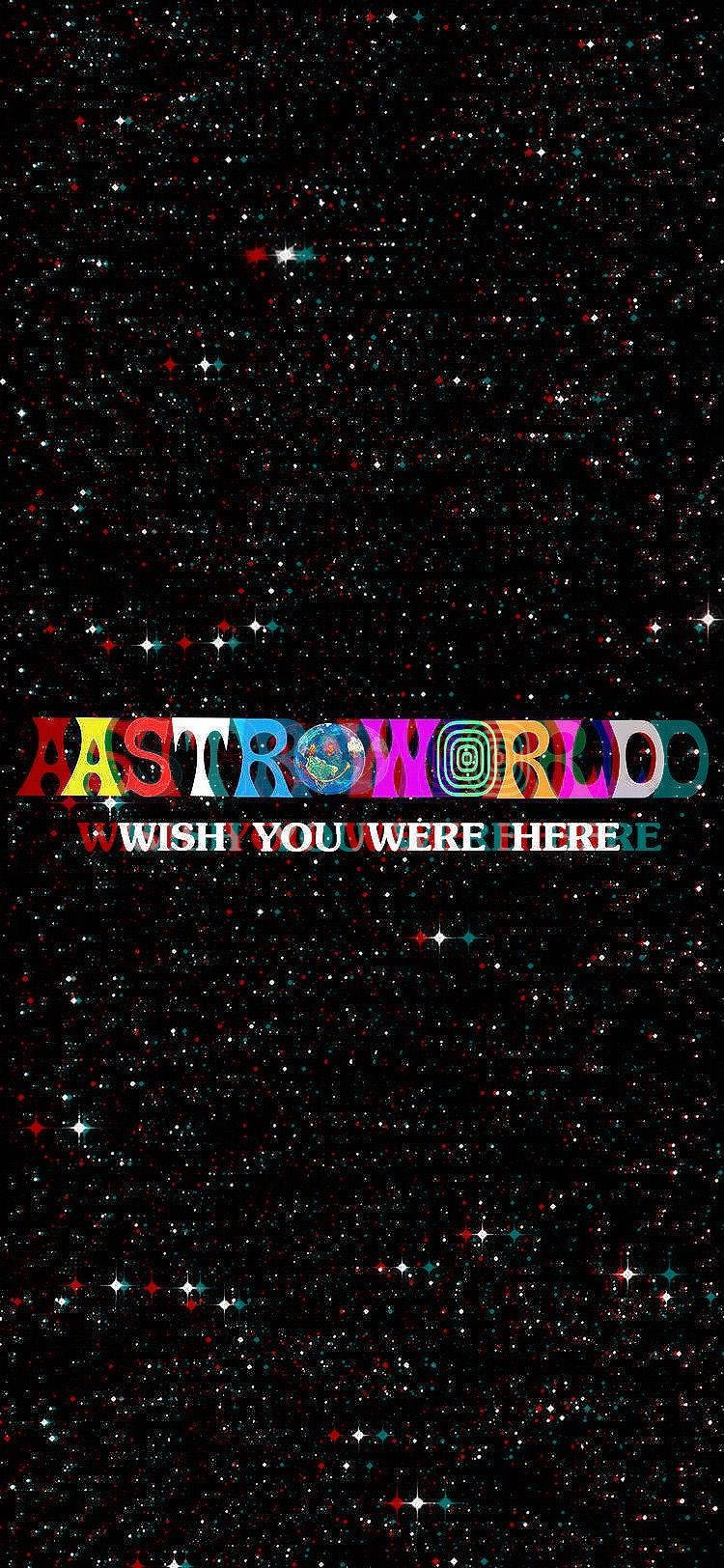 Astroworld iPhone 壁纸：愿你在此 壁纸