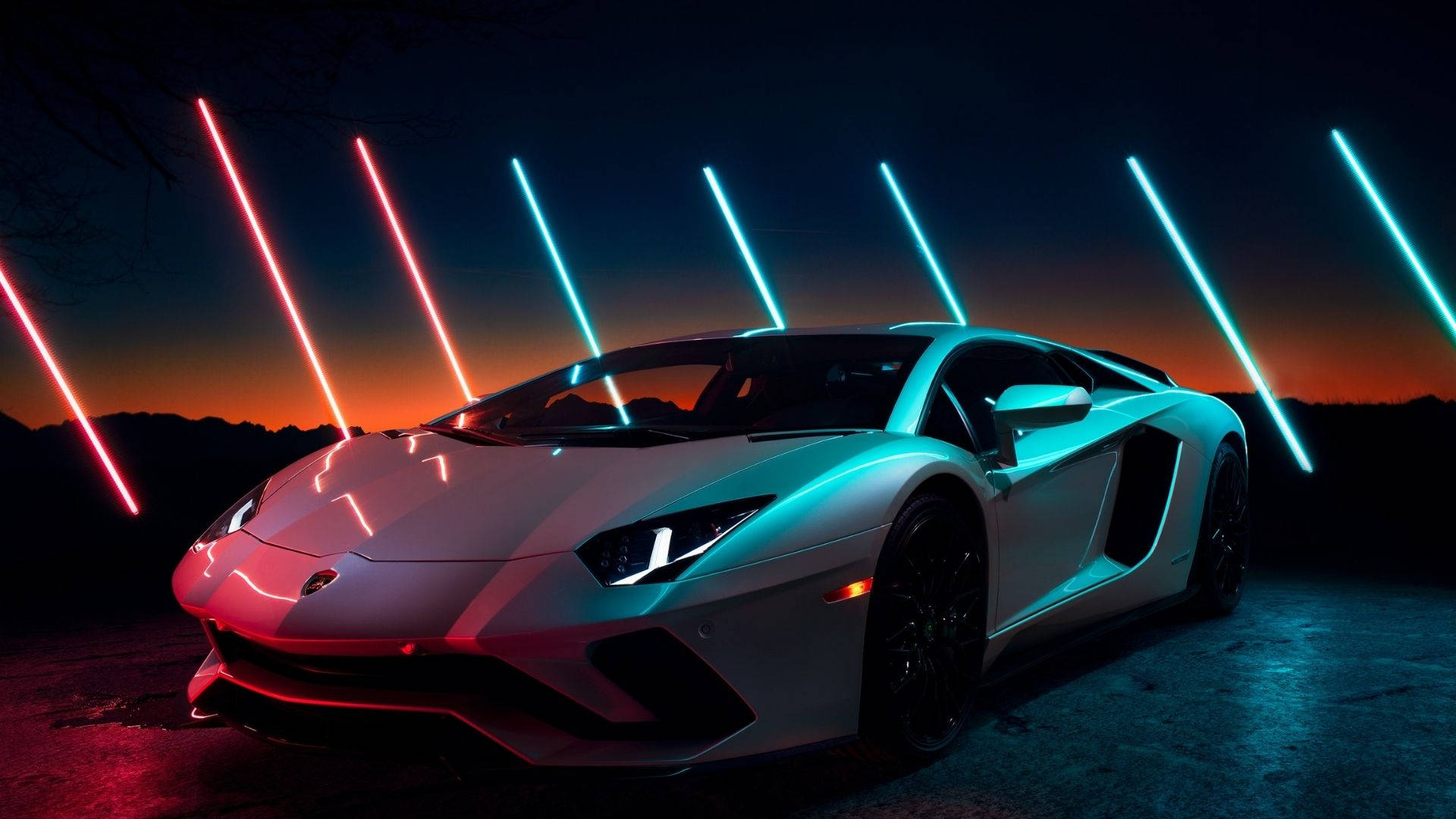 全新兰博基尼Aventador S Roadster 壁纸