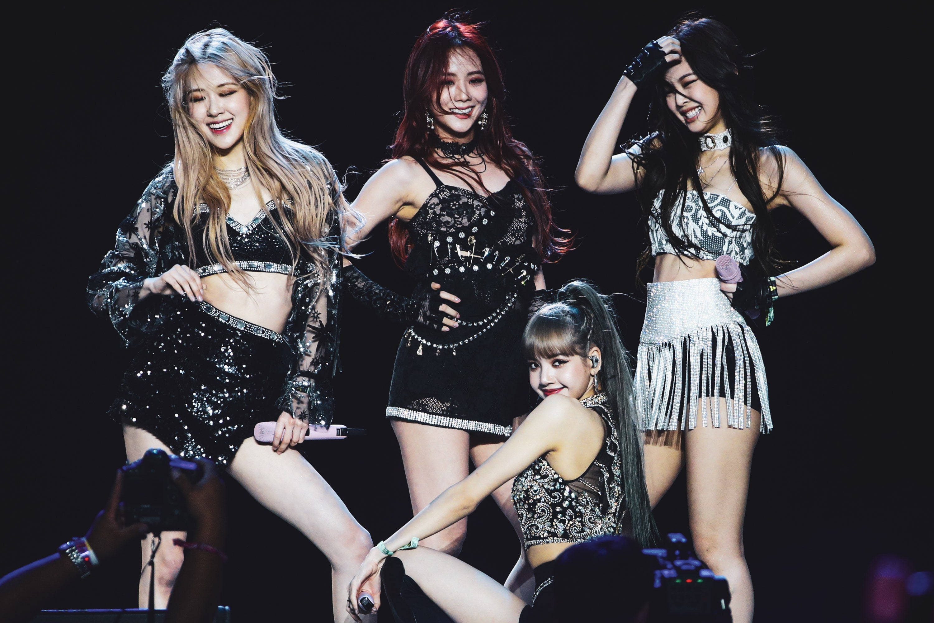 Blackpink舞台抓拍桌面壁纸 壁纸