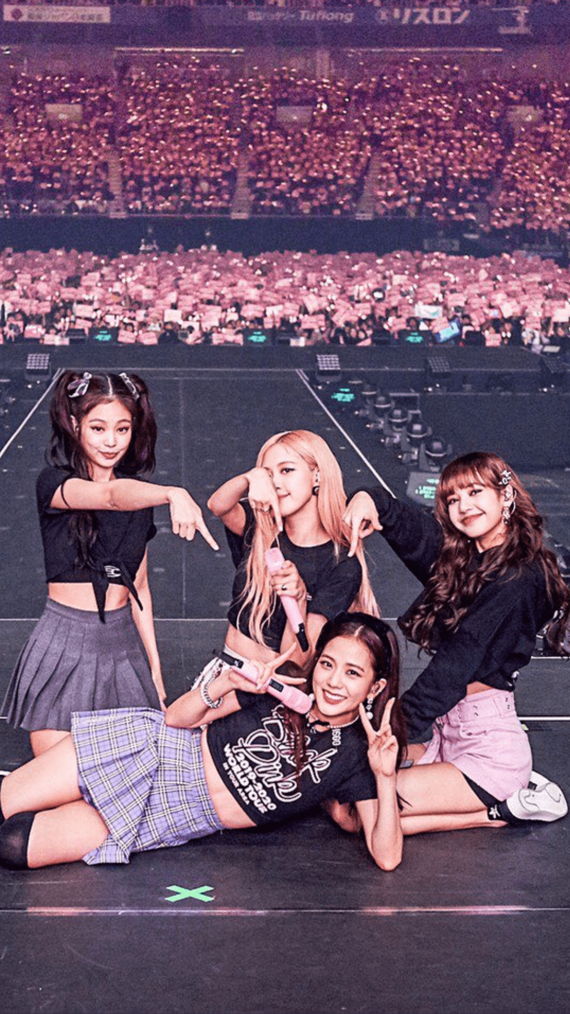 星光风采与能量——BLACKPINK演唱会现场 壁纸