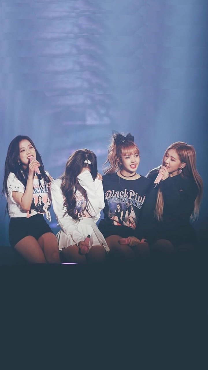 Blackpink可爱舞台抓拍 壁纸