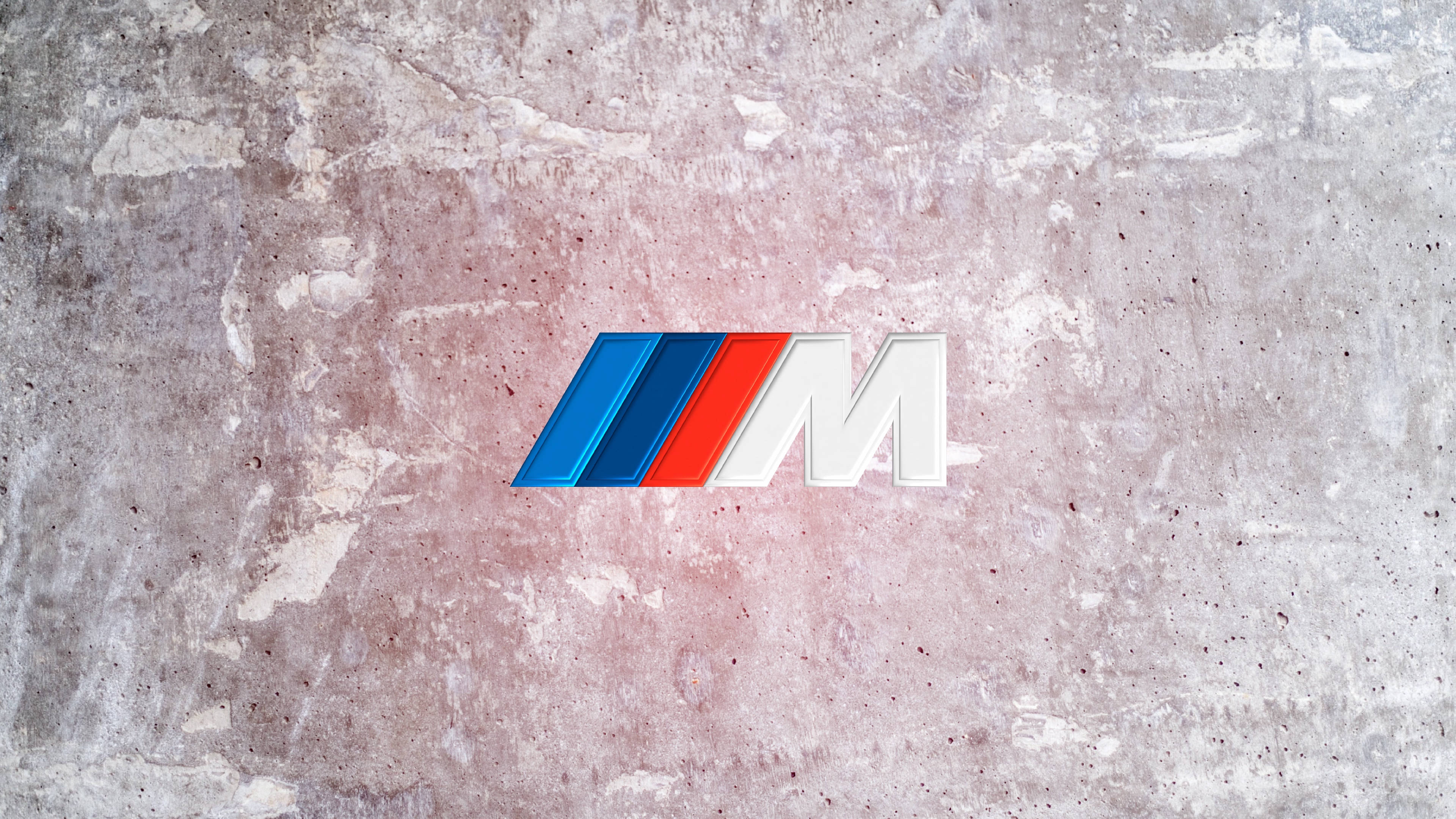 BMW M标志混凝土纹理 壁纸