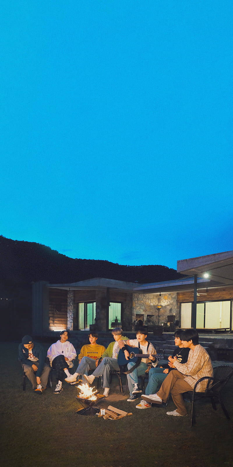 Bonfire BTS可爱美学 壁纸