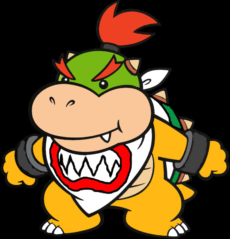 Bowser动画角色插画 壁纸
