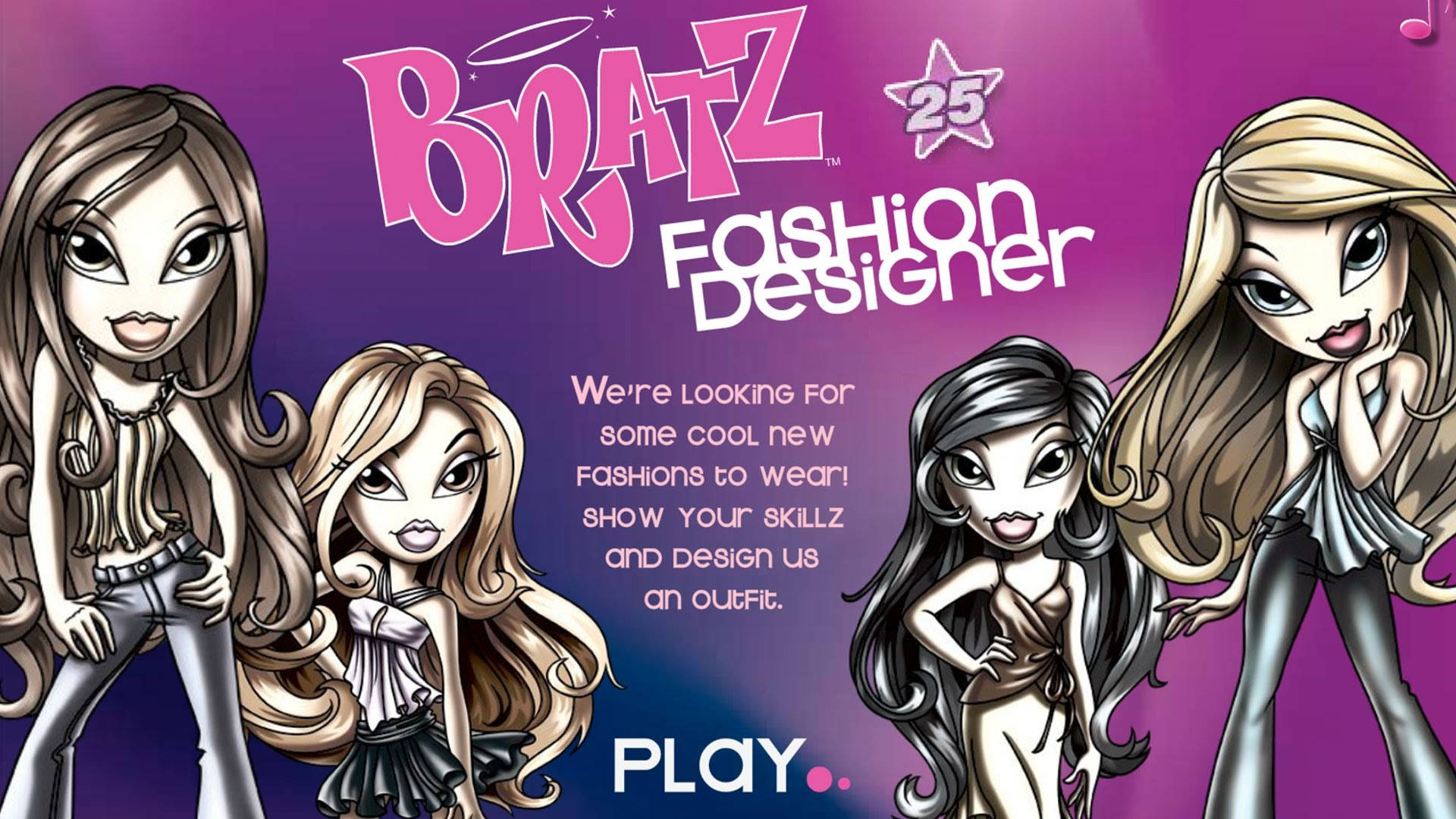 Bratz 美学时尚游戏海报 壁纸