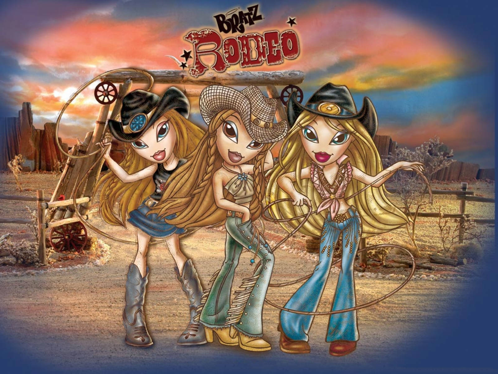 Bratz审美牛仔女郎 壁纸